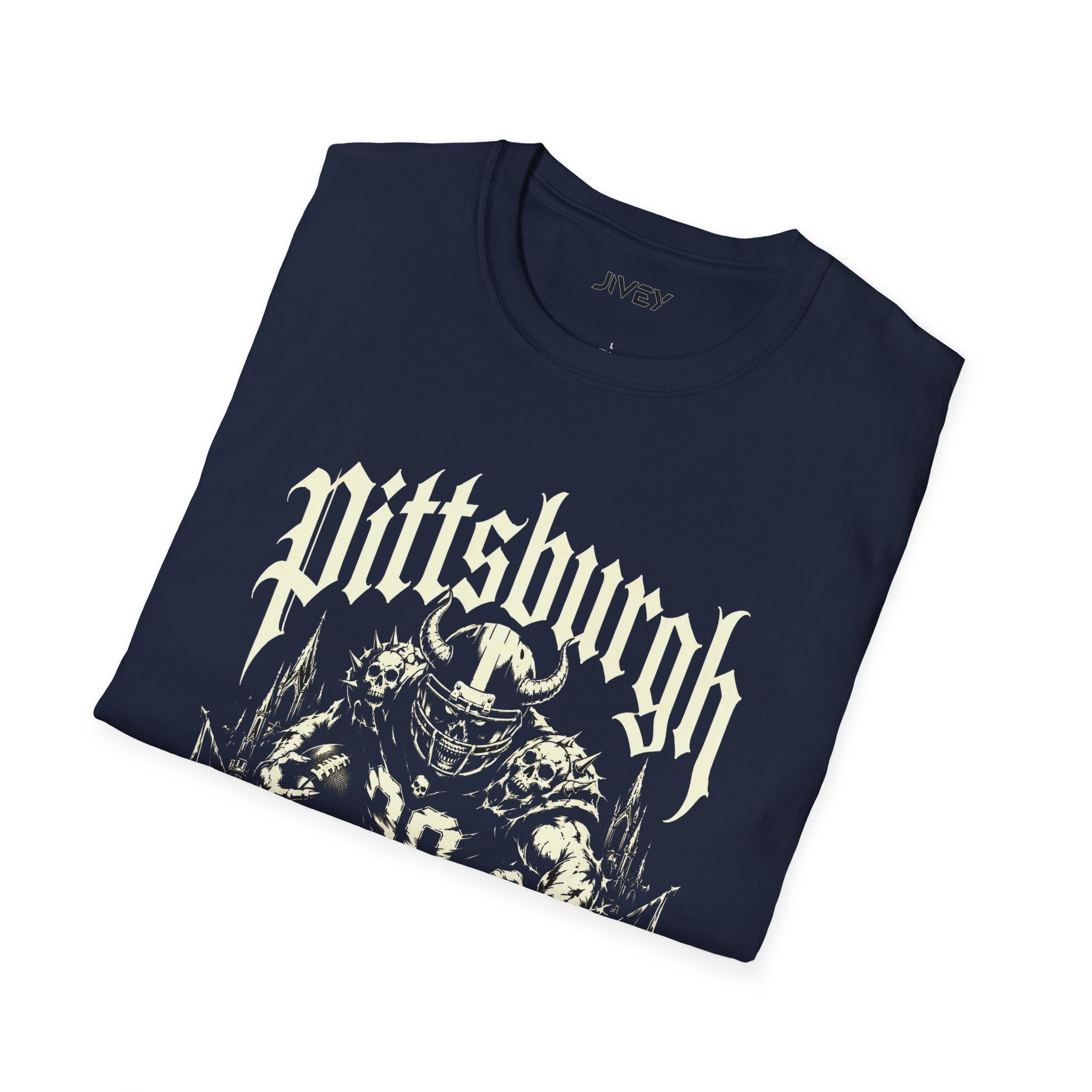 Pittsburgh Gothic Football Dark Tee