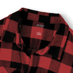 JIVEY Essentials Unisex Flannel Double Pockets Shirt