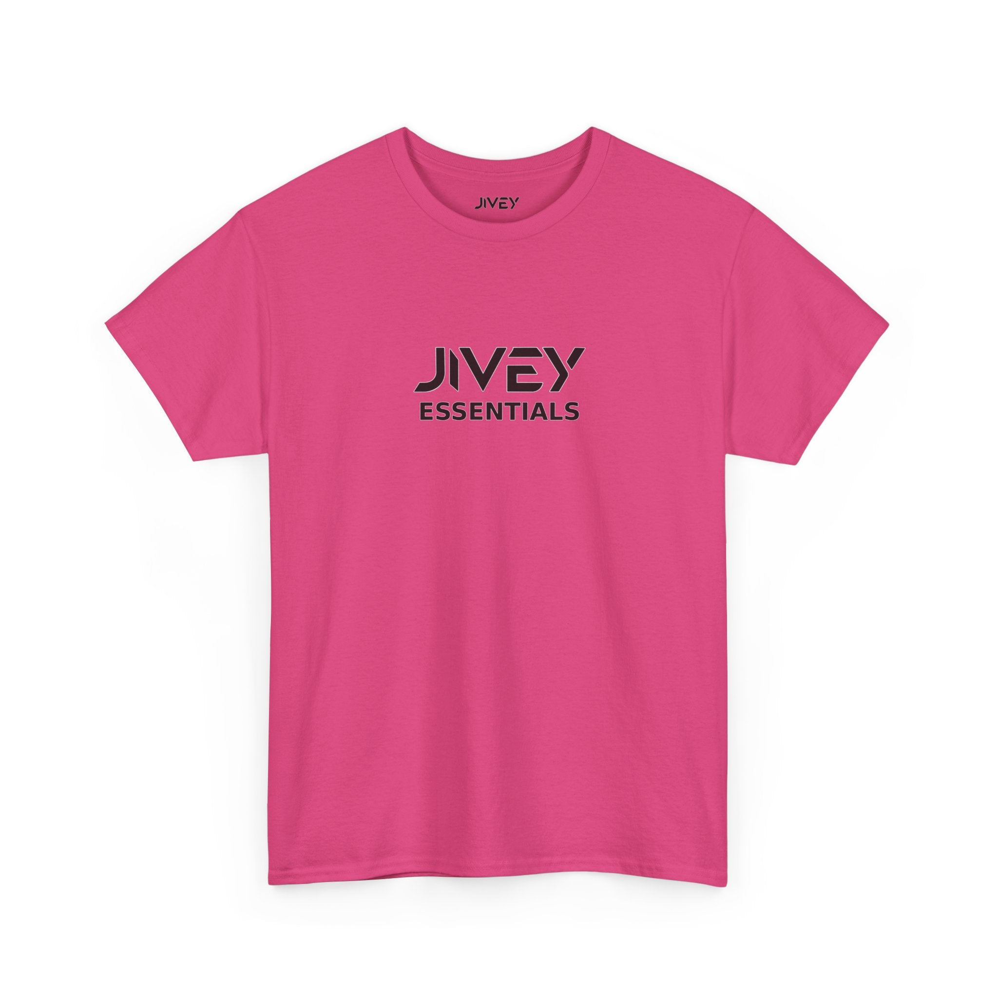 JIVEY Essentials Unisex Heavy Cotton Durable Washable Tee