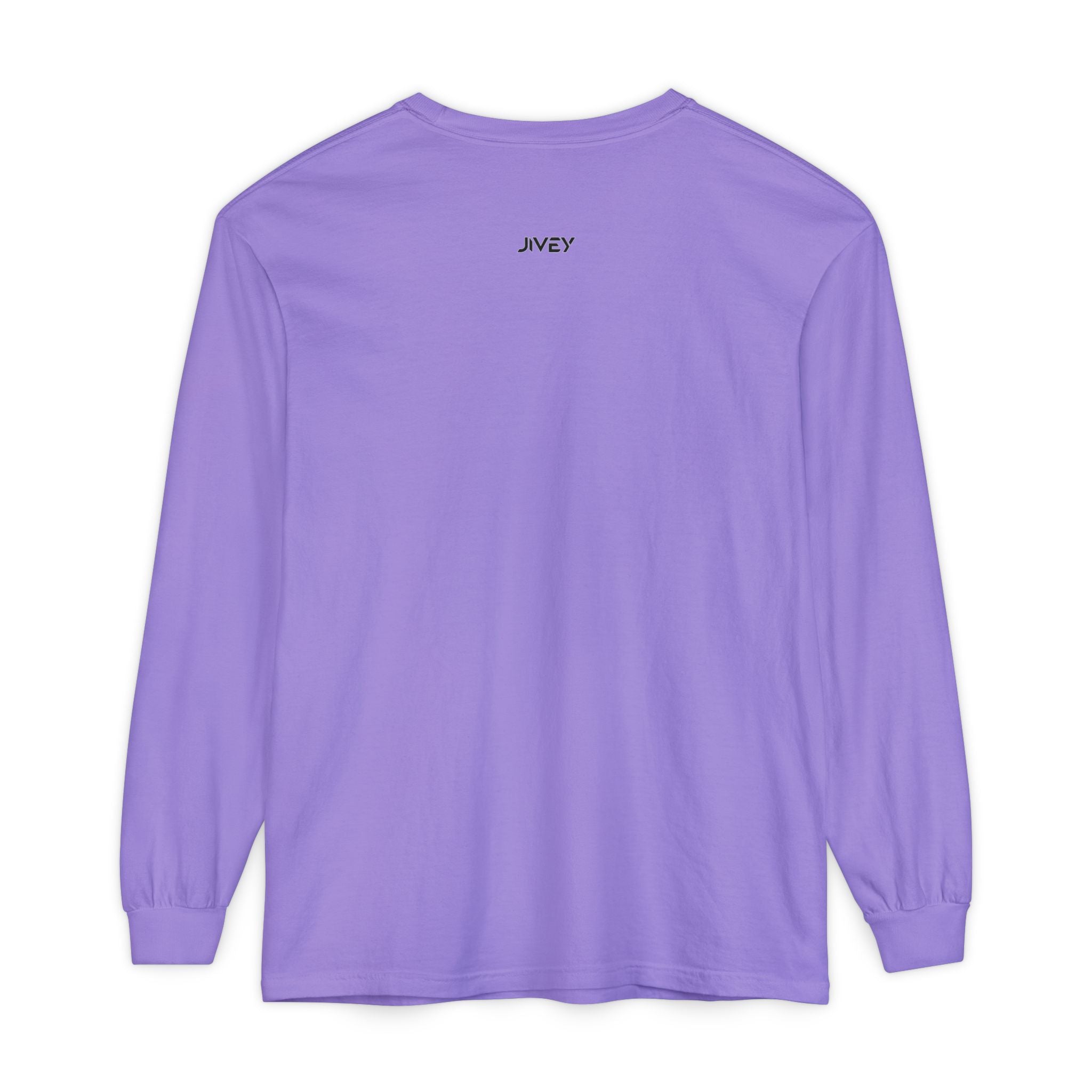 JIVEY Eminent Unisex Garment-dyed Long Sleeve Shirt