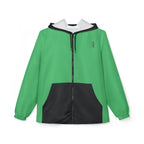 JIVEY Essentials Unisex Light-fabric Windbreaker Emerald Jacket