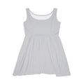 JIVEY Eminent Mid-length Comfy Grey Skater Dress