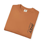 JIVEY Essentials Unisex Garment-Dyed Durable Ring-spun Cotton T-shirt