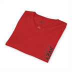 JIVEY Essentials Unisex Jersey Short Sleeve V-Neck Tee