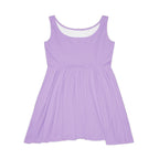 JIVEY Eminent Mid-length Comfy Mauve Skater Dress