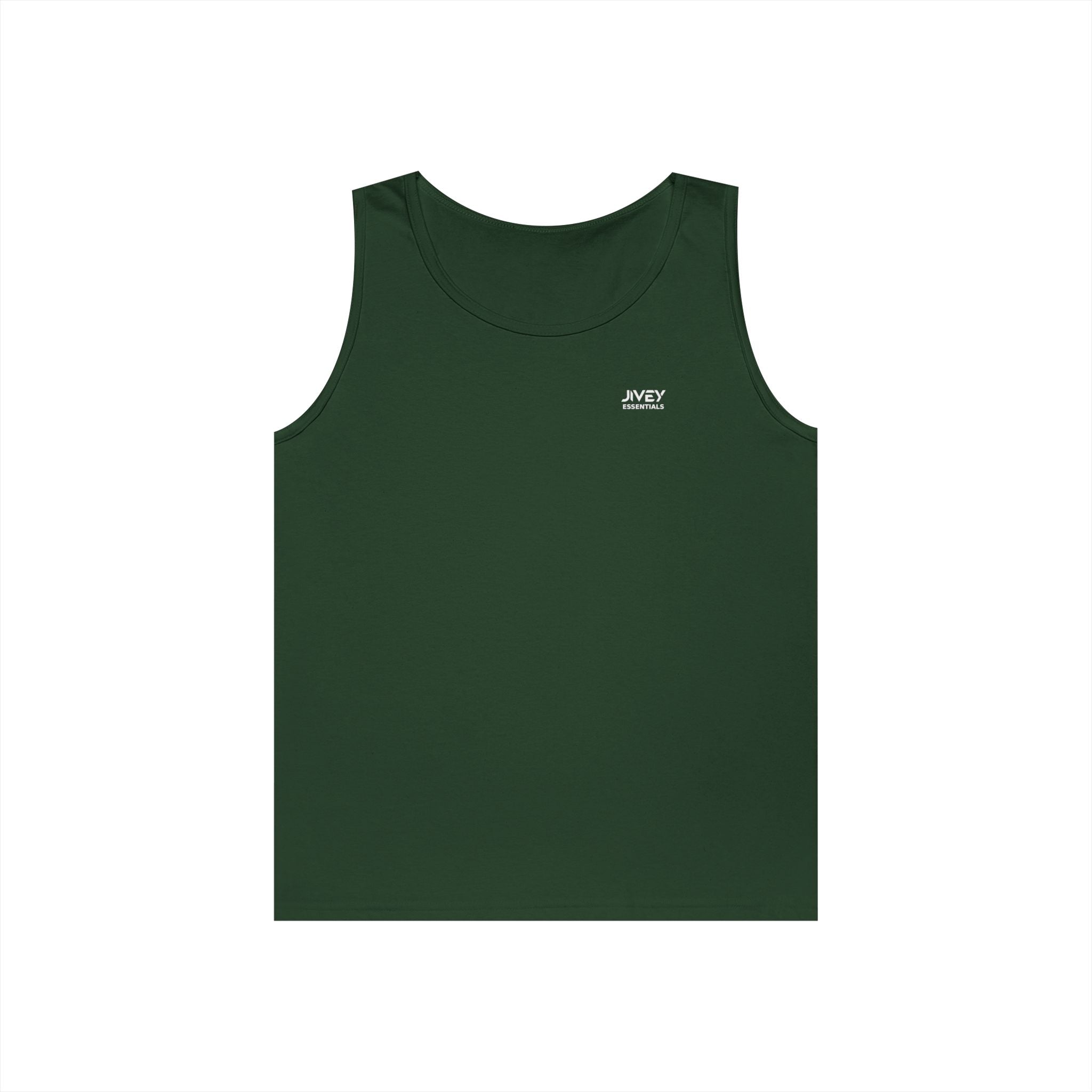 JIVEY Essentials Unisex Classic-fit Heavy Cotton Tank Top