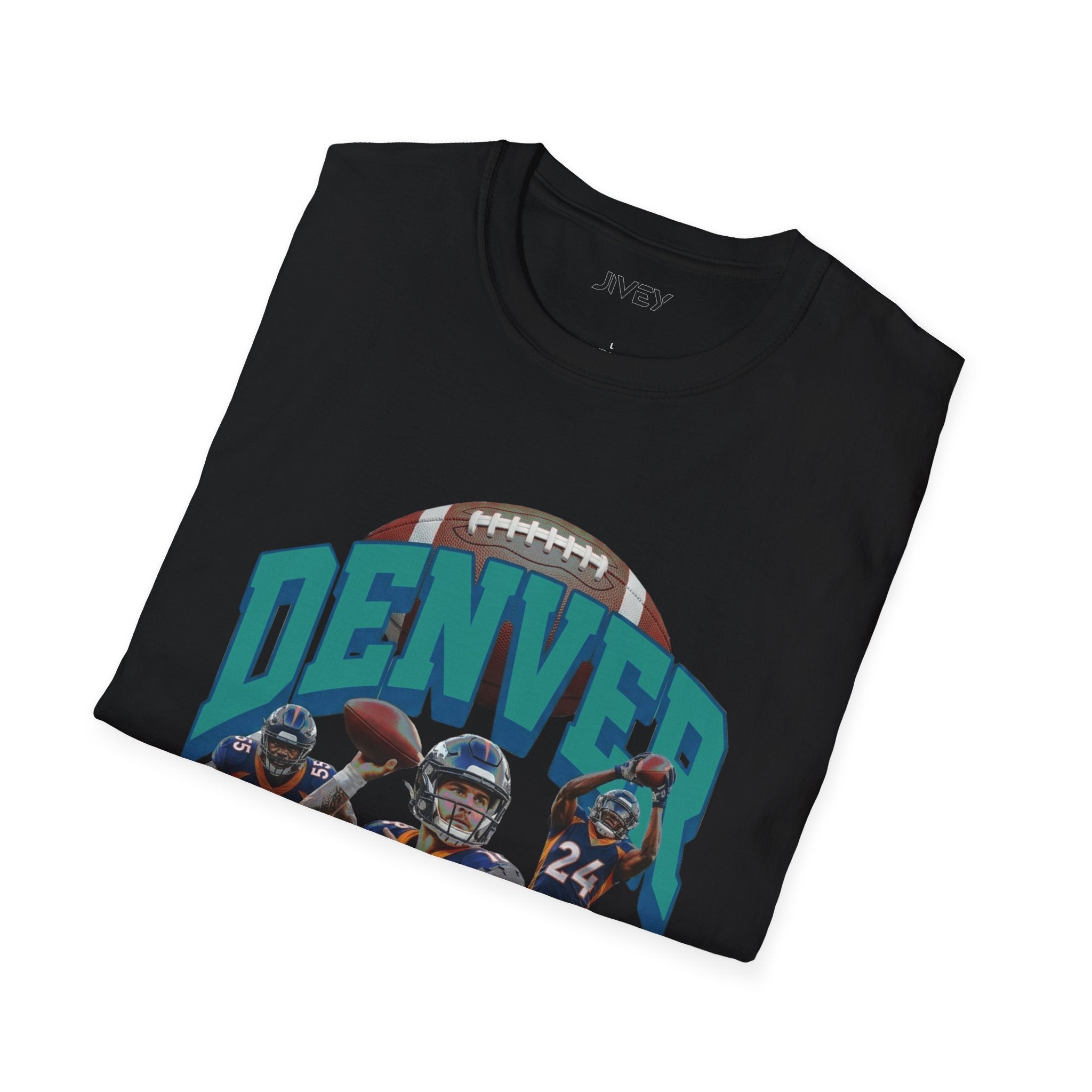 Denver Fast Hits Football Tee
