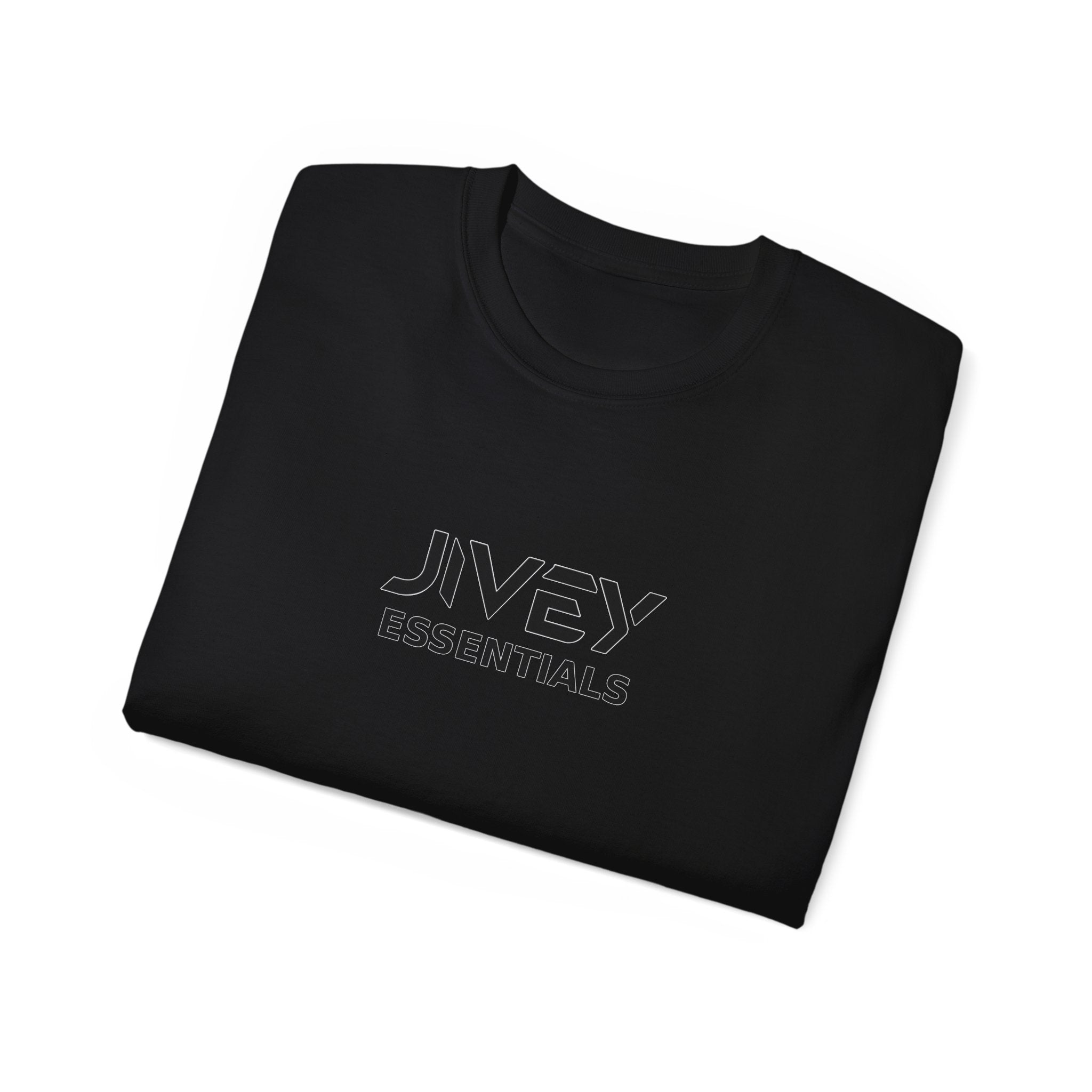 JIVEY Essentials Unisex Ultra Cotton Breathable Tee