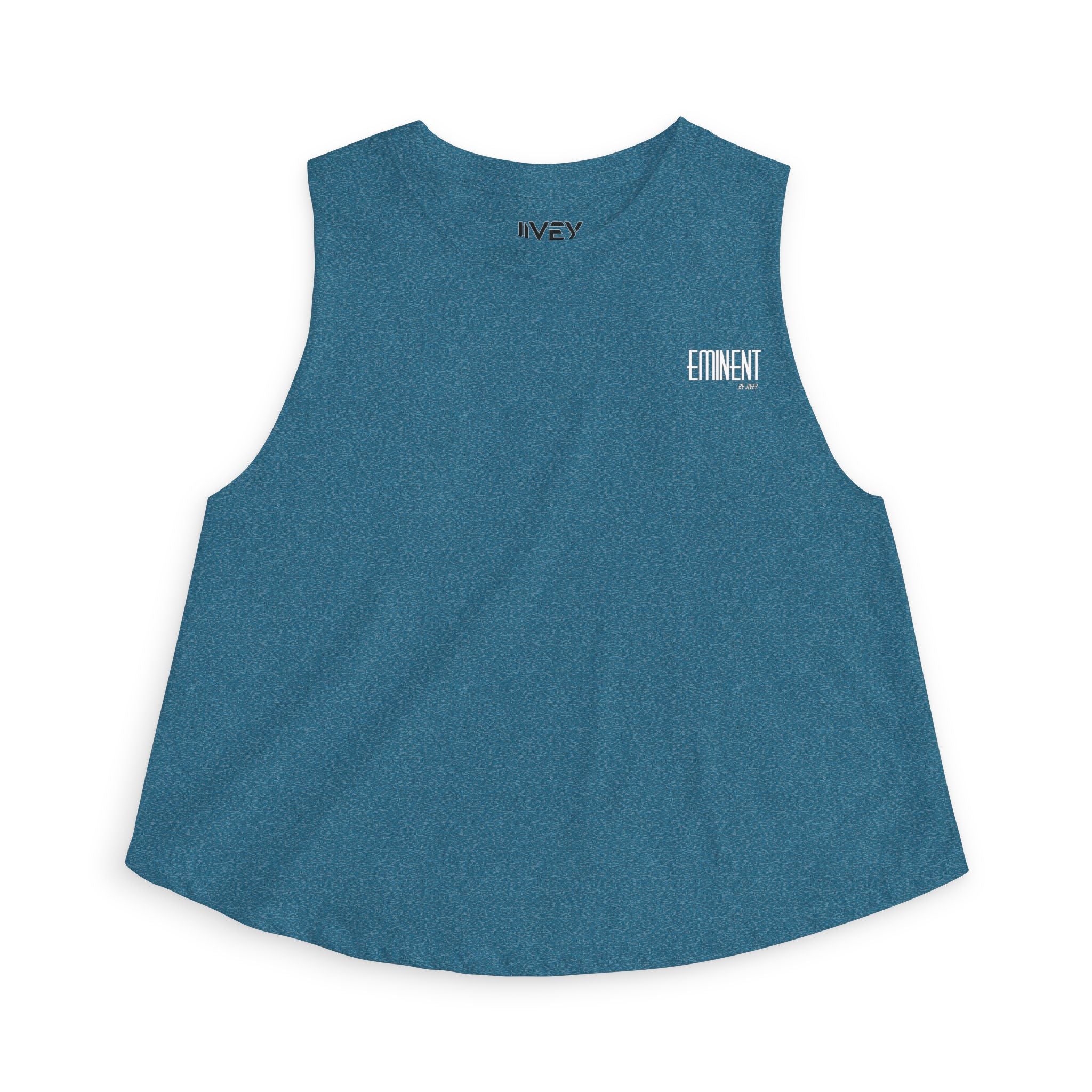 JIVEY Essentials Women's Relaxed-fit Extra Light Cotton Crop Top