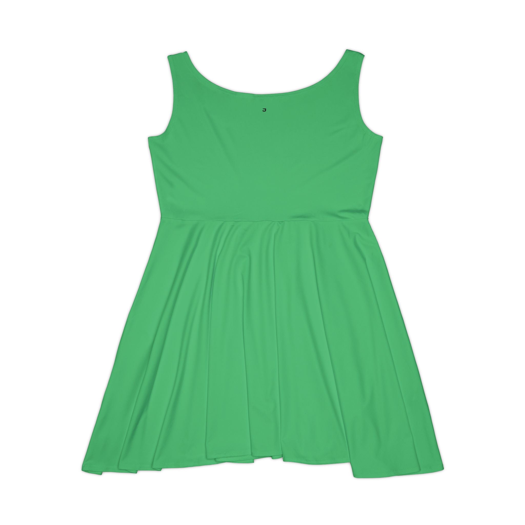 JIVEY Eminent Mid-length Comfy Emerald Skater Dress