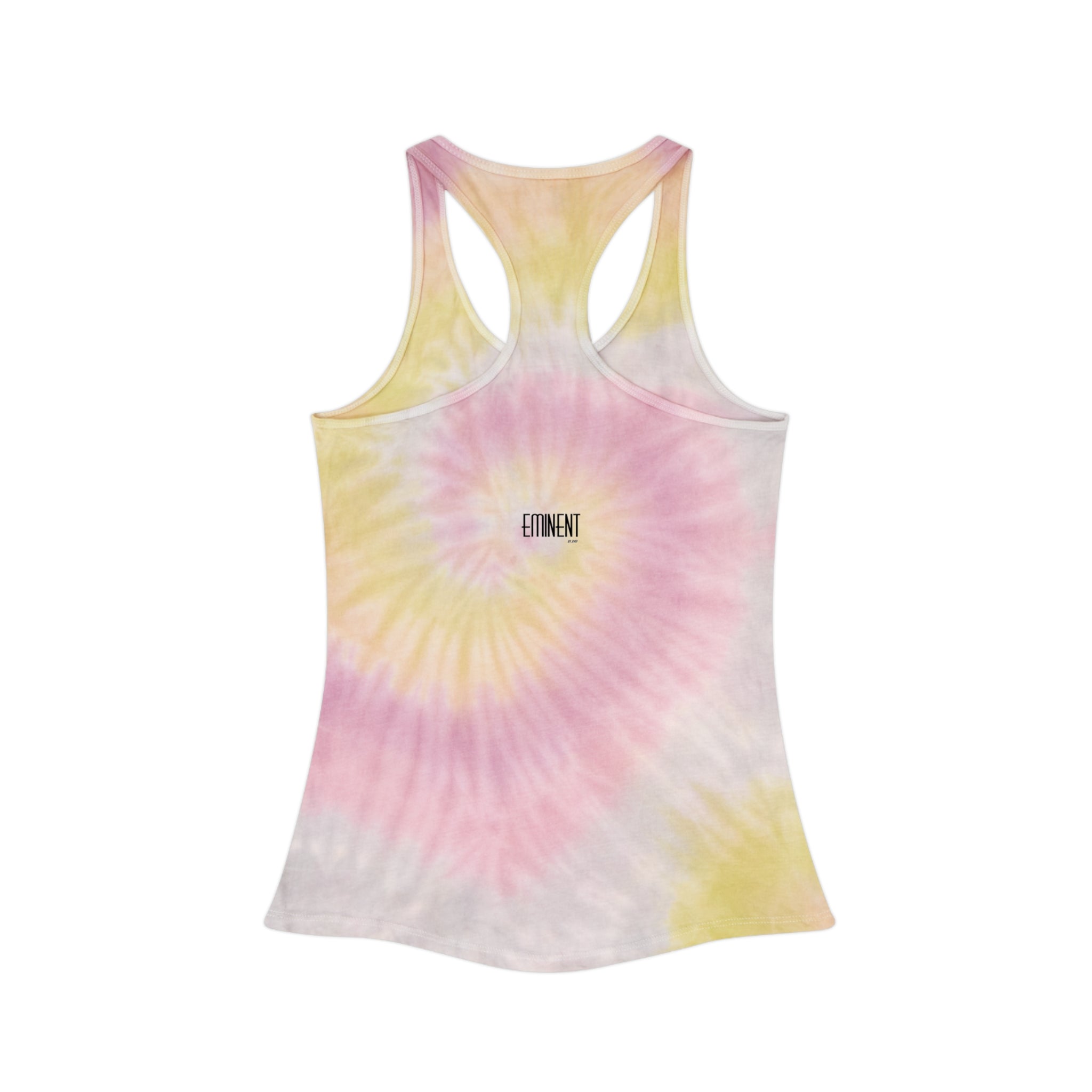 JIVEY Eminent Women's Light-fabric Slim-fit Tie Dye Racerback Tank Top