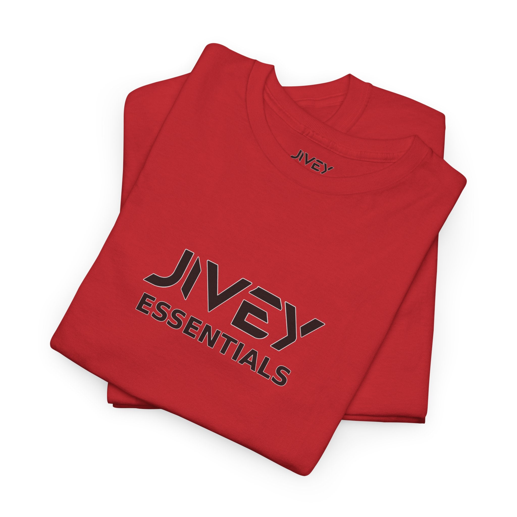 JIVEY Essentials Unisex Heavy Cotton Durable Washable Tee