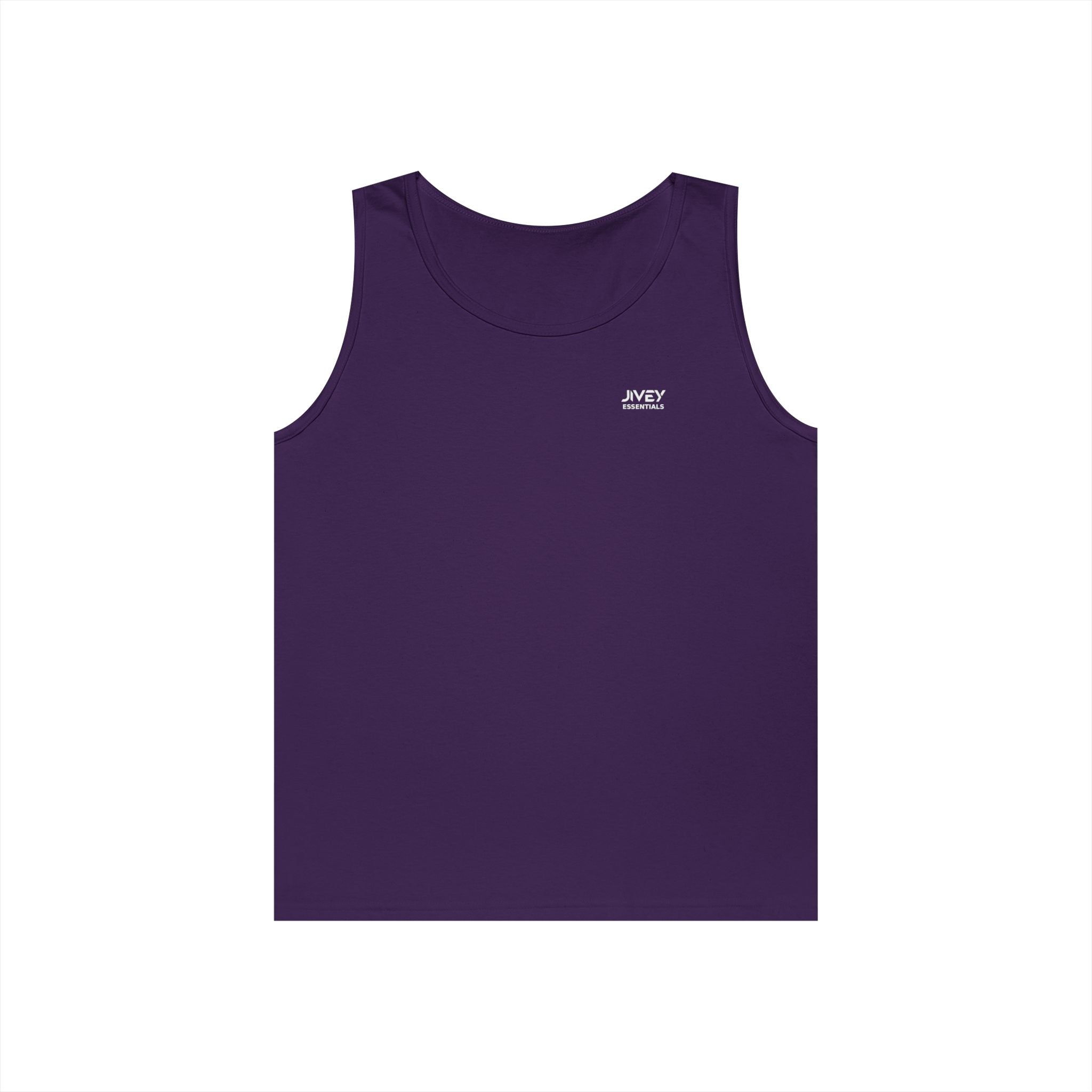 JIVEY Essentials Unisex Classic-fit Heavy Cotton Tank Top