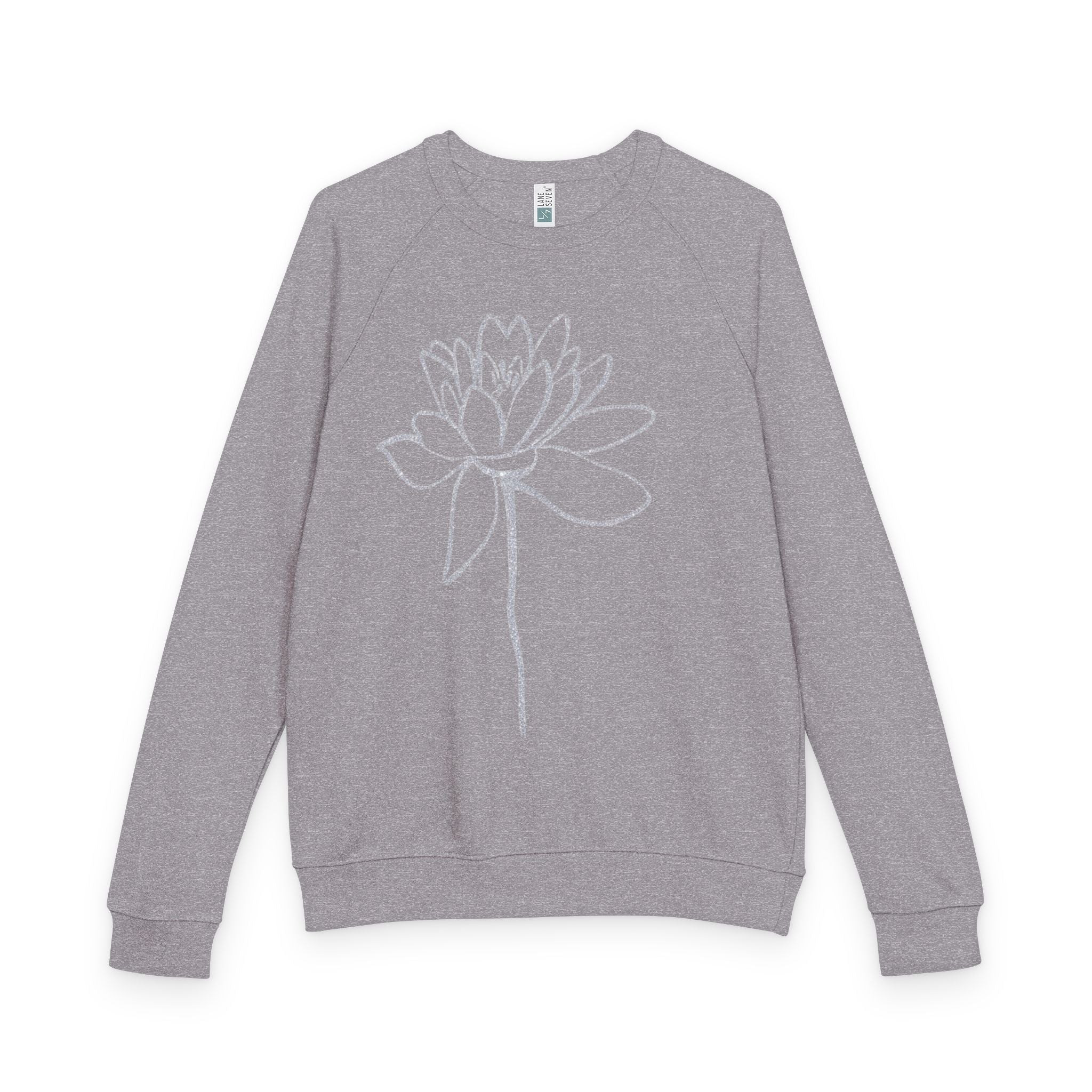 JIVEY French Terry Raglan Crewneck