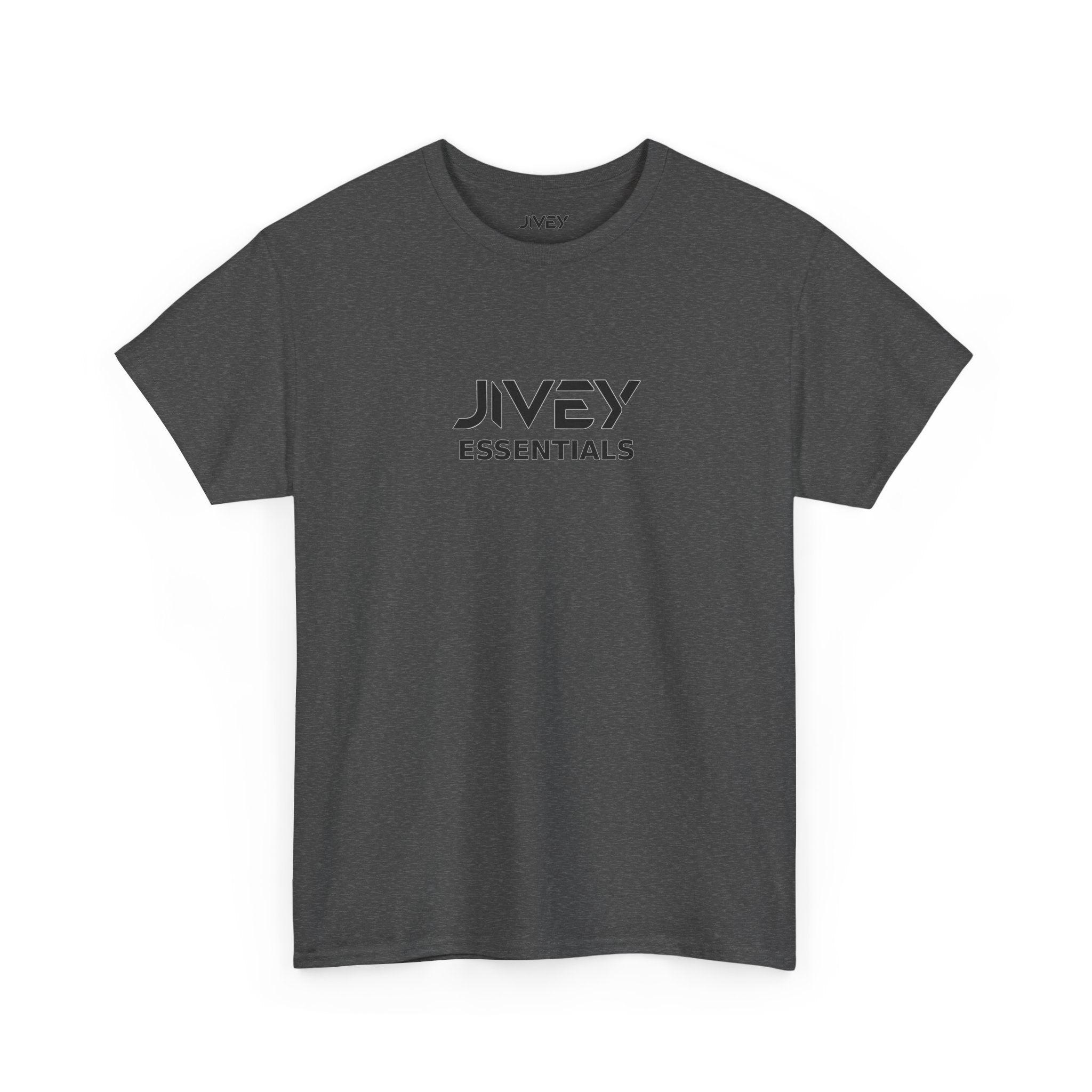 JIVEY Essentials Unisex Heavy Cotton Durable Washable Tee