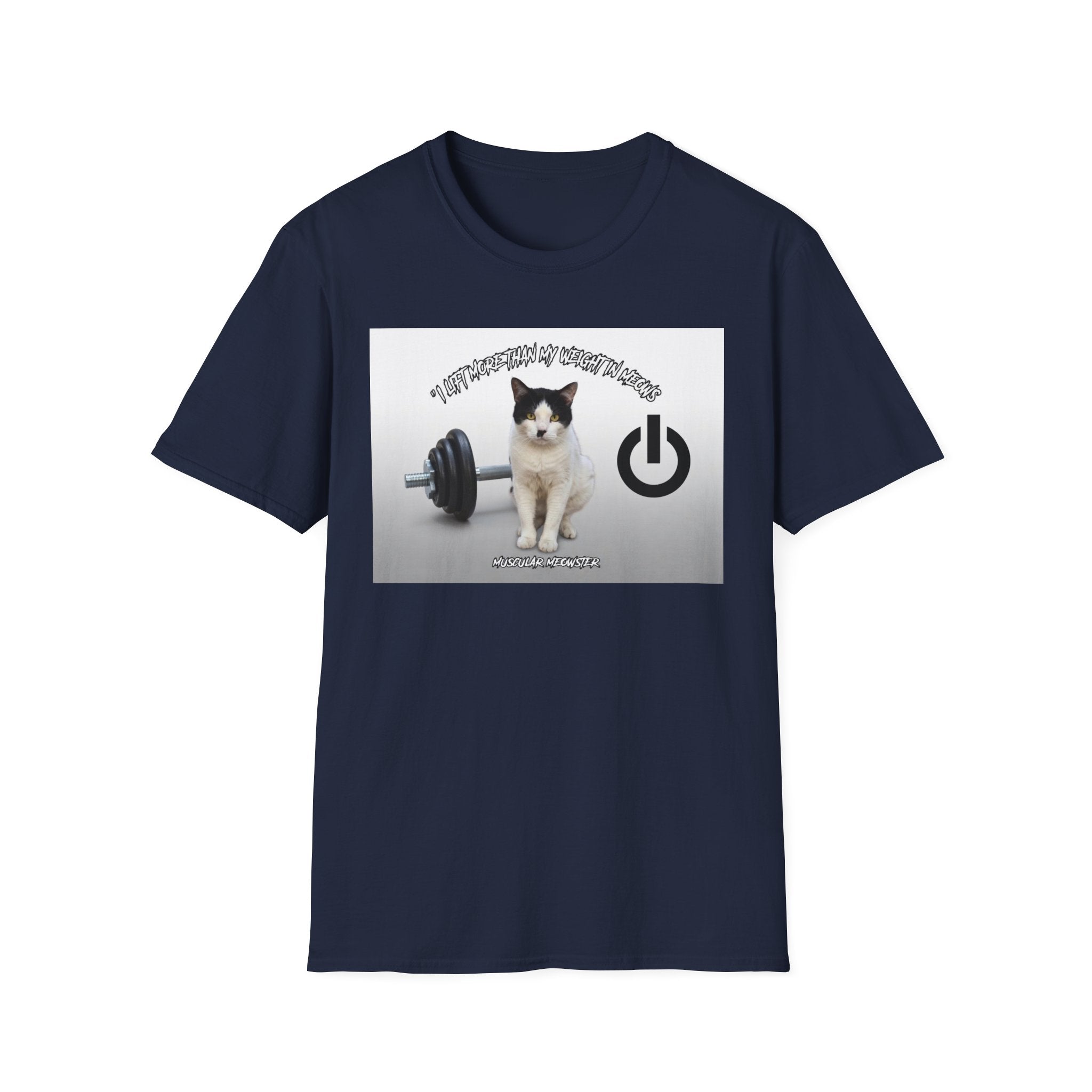 CATEES | The Gym Bro Series | Unisex Funny Cat Graphic Tee
