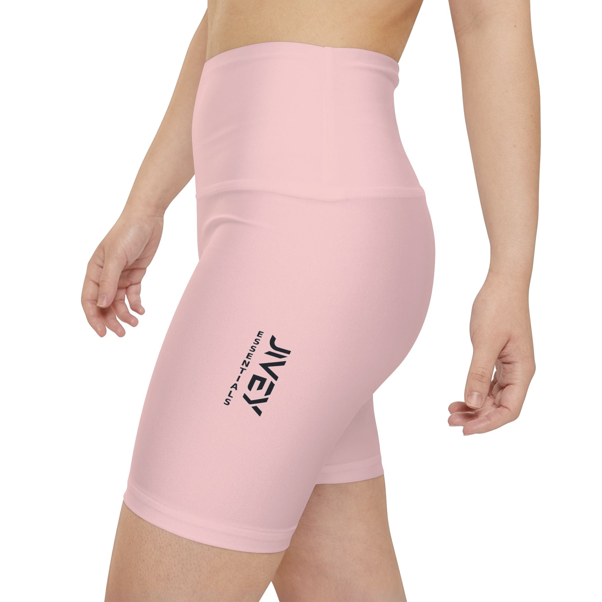 JIVEY Essentials Women's Comfy-fit Light Rose Workout Shorts