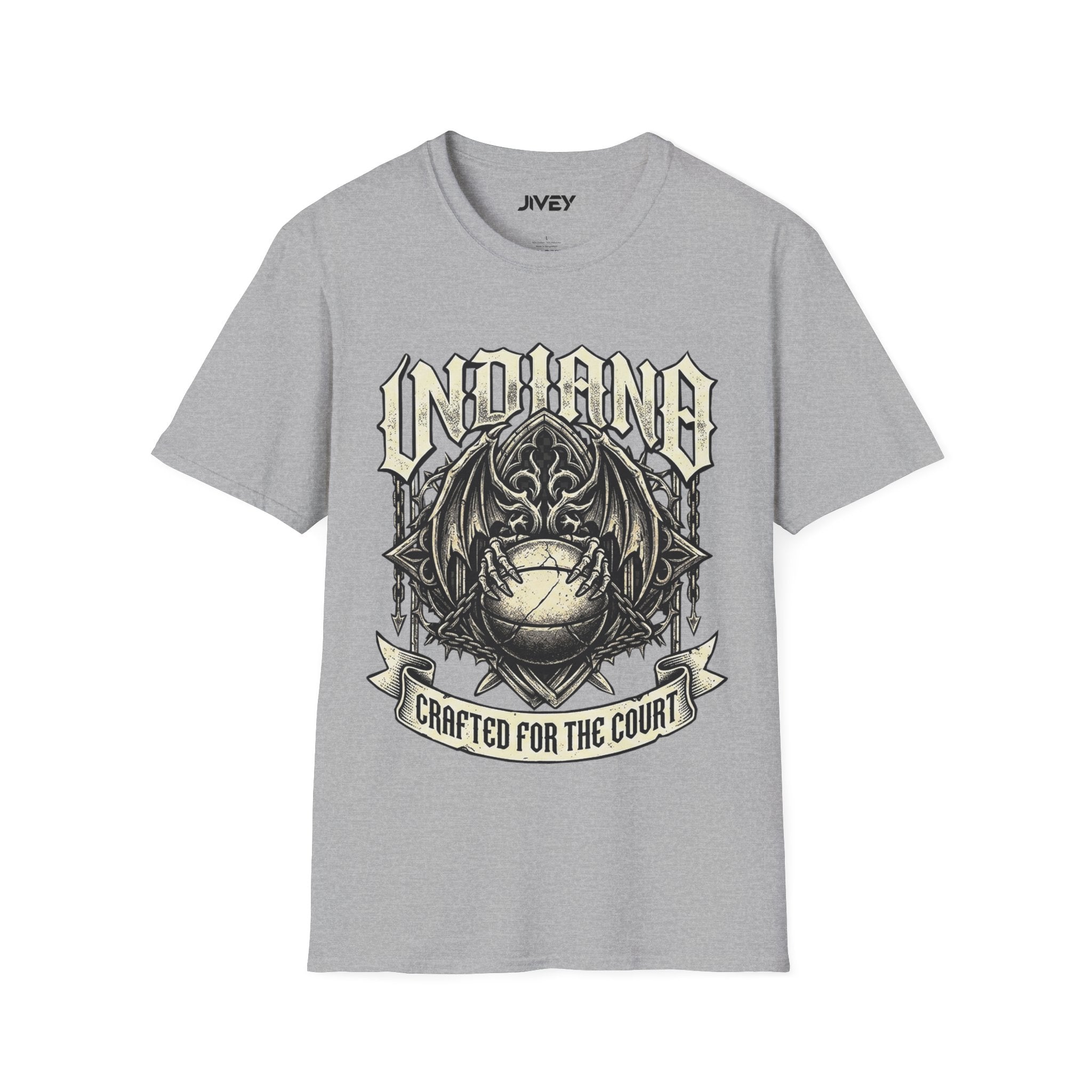 Indiana Crafted for The court Grey tone Tee