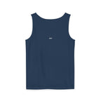 JIVEY Essentials Unisex Relaxed-fit Dark Garment-Dyed Tank Top