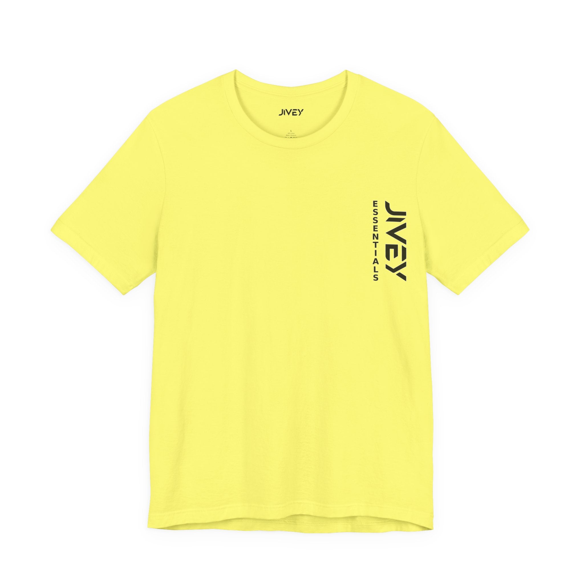 JIVEY Essentials Unisex Jersey Short Sleeve Soft Cotton Tee