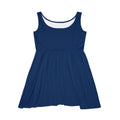 JIVEY Eminent Mid-length Comfy Navy Skater Dress