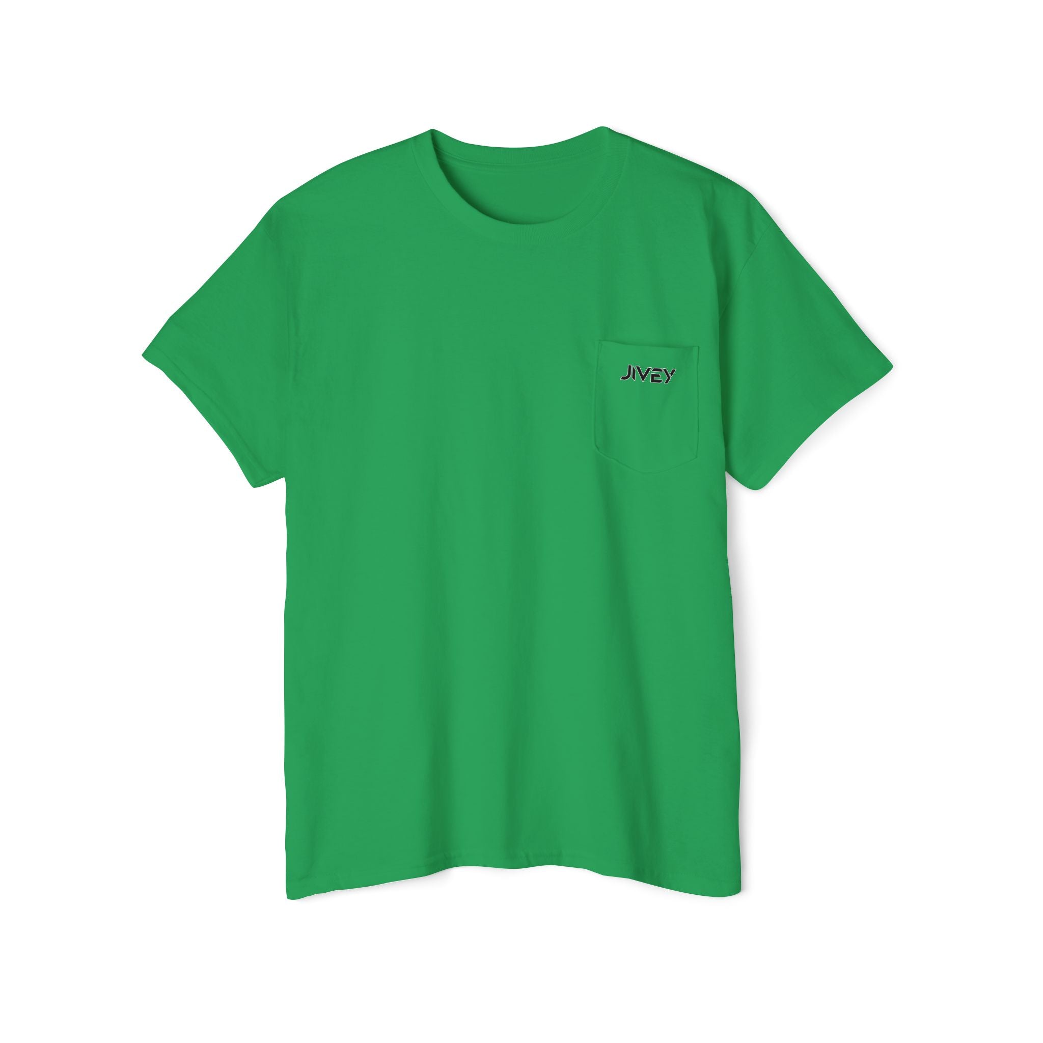 JIVEY Essentials Unisex Heavy Cotton Pocket Tee