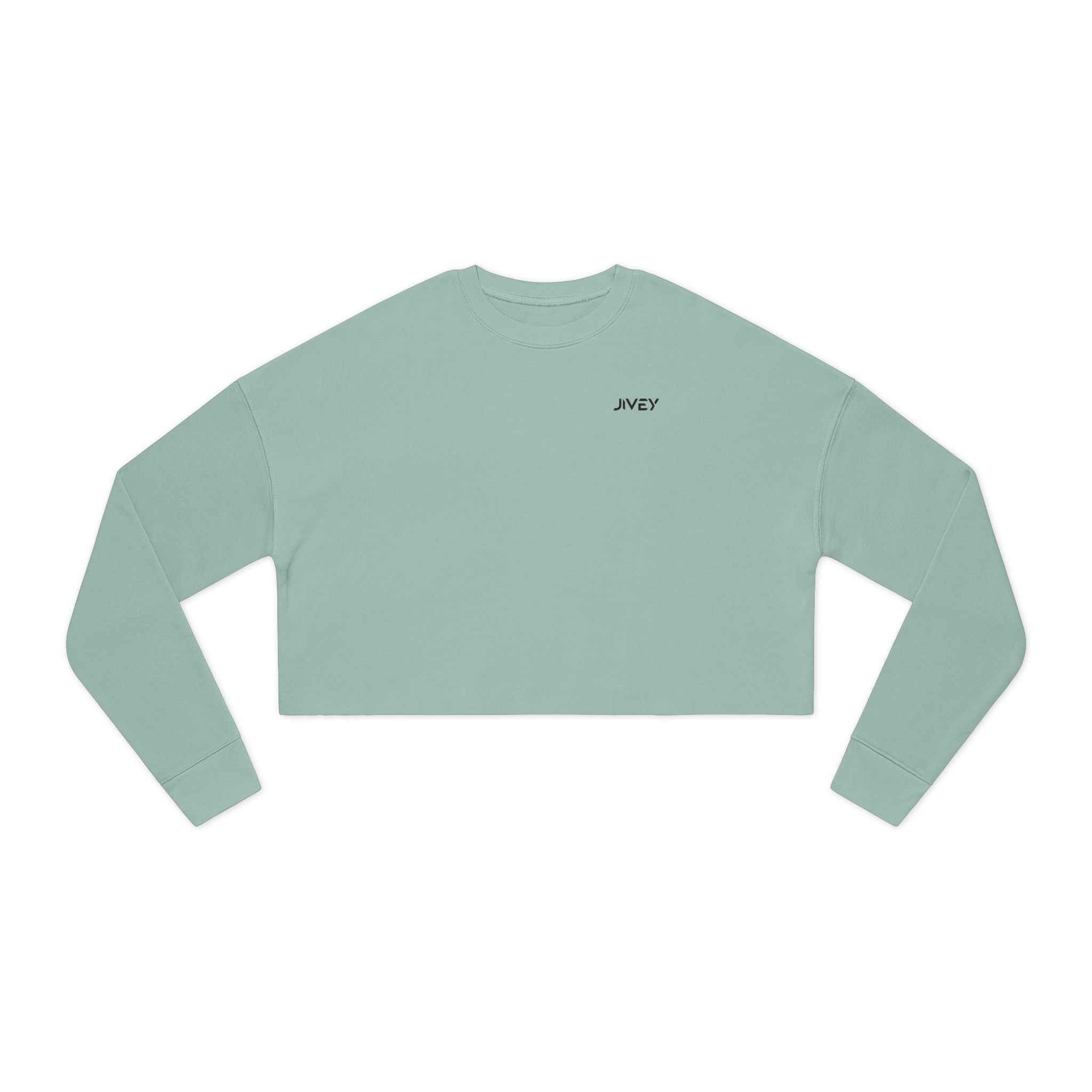 JIVEY Essentials Women's Cropped Breathable Relaxed Fit Sweatshirt