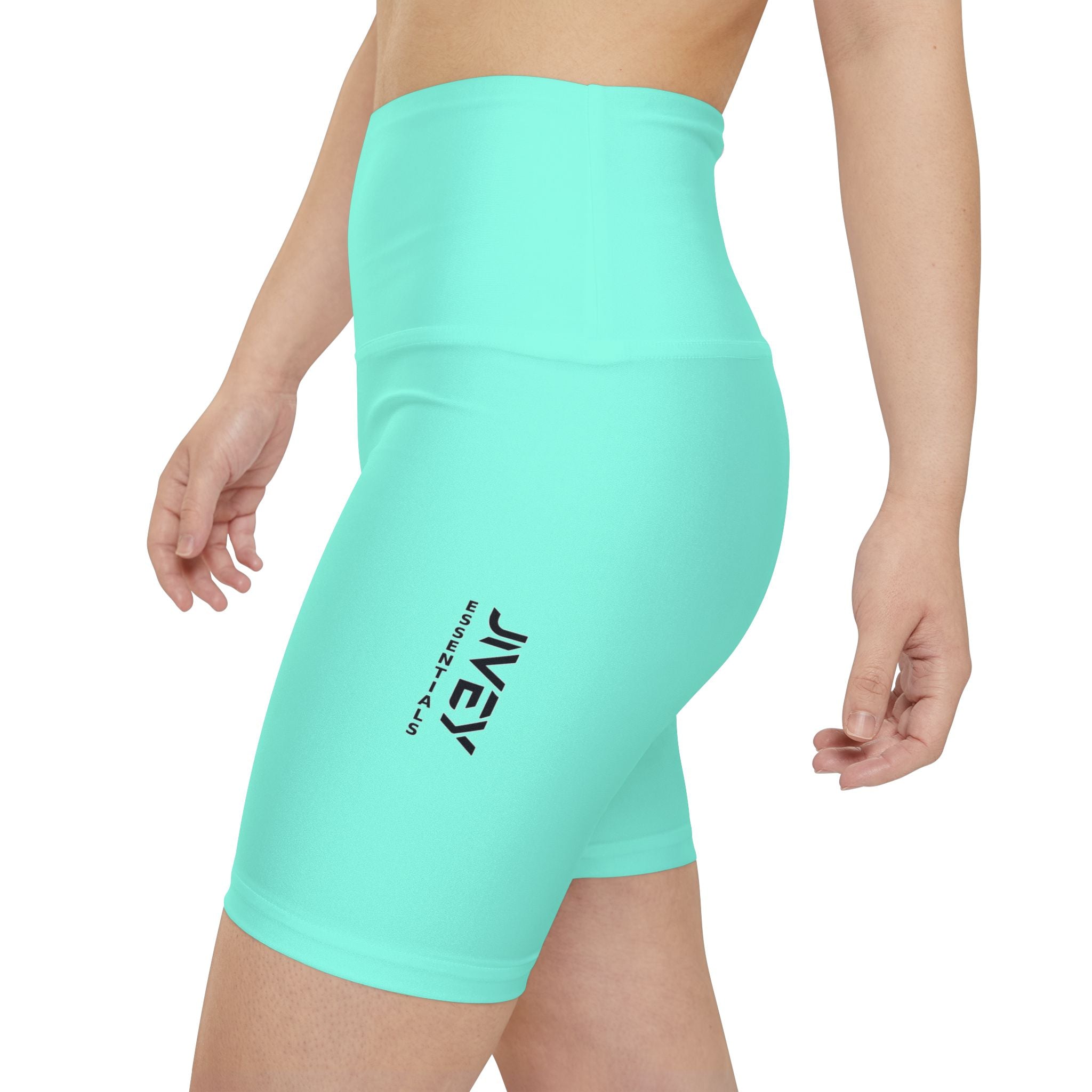 JIVEY Essentials Women's Comfy-fit Light Aquamarine Workout Shorts