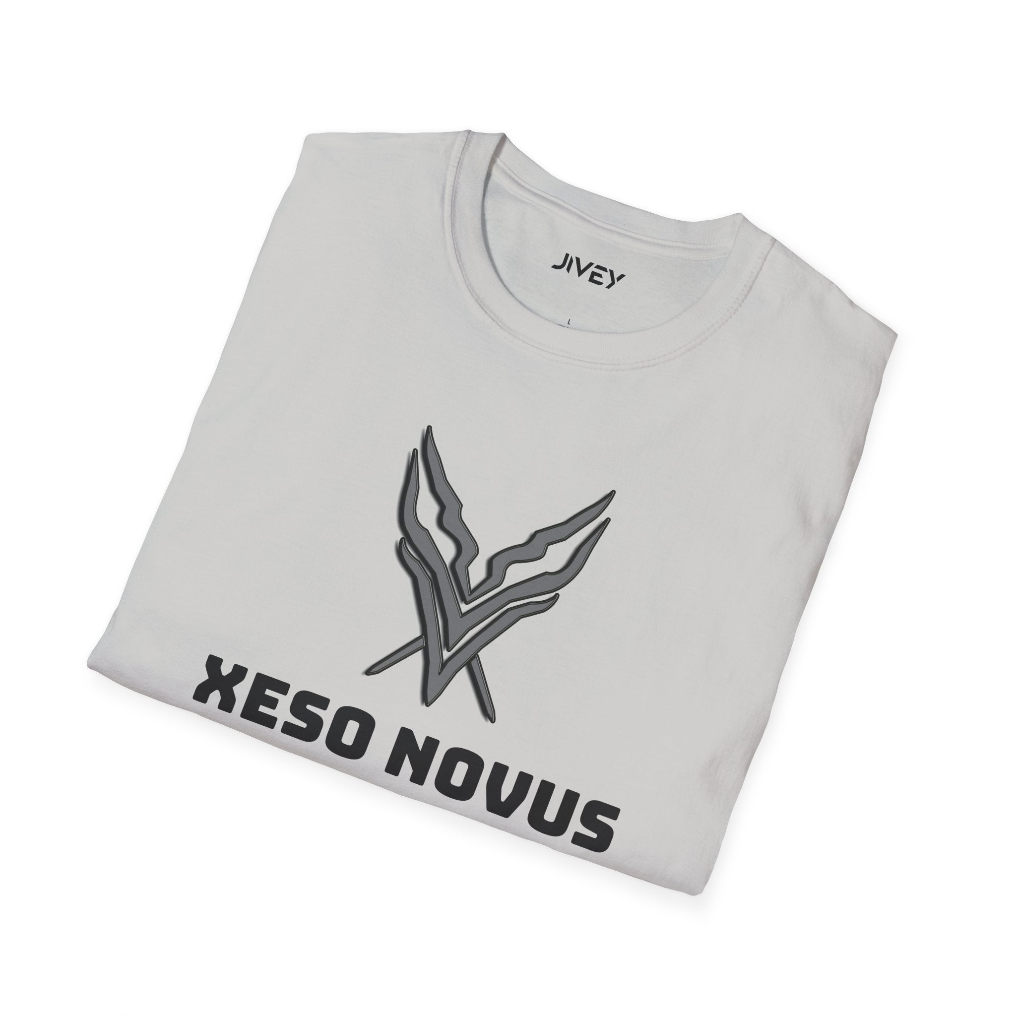 XESO NOVUS Logo Design Softstyle Tee