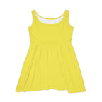 JIVEY Eminent Mid-length Comfy Lemon Skater Dress