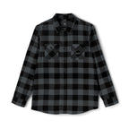 JIVEY Essentials Unisex Flannel Double Pockets Shirt