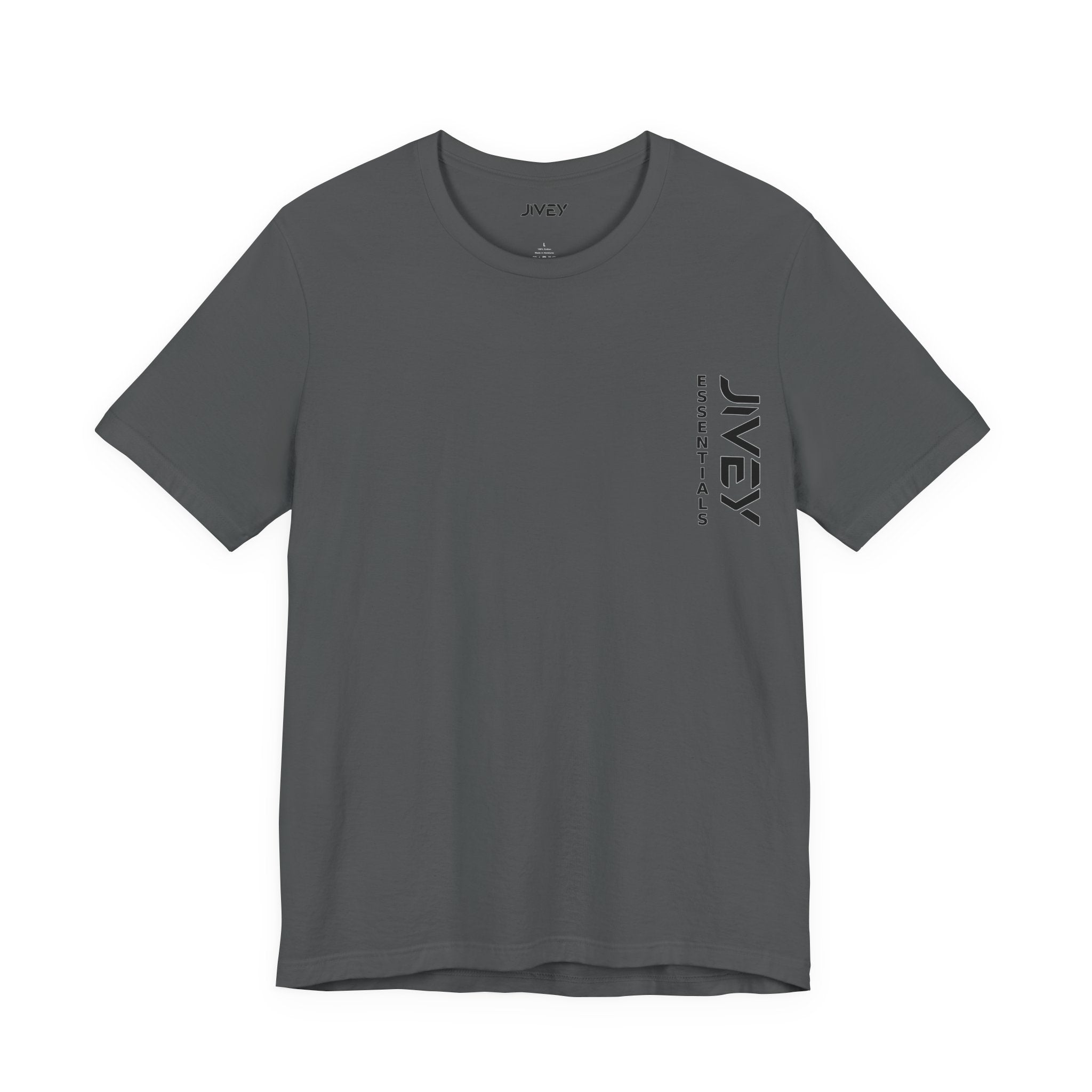 JIVEY Essentials Unisex Jersey Short Sleeve Soft Cotton Tee