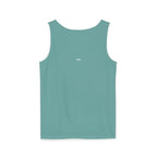 JIVEY Essentials Unisex Relaxed-fit Dark Garment-Dyed Tank Top