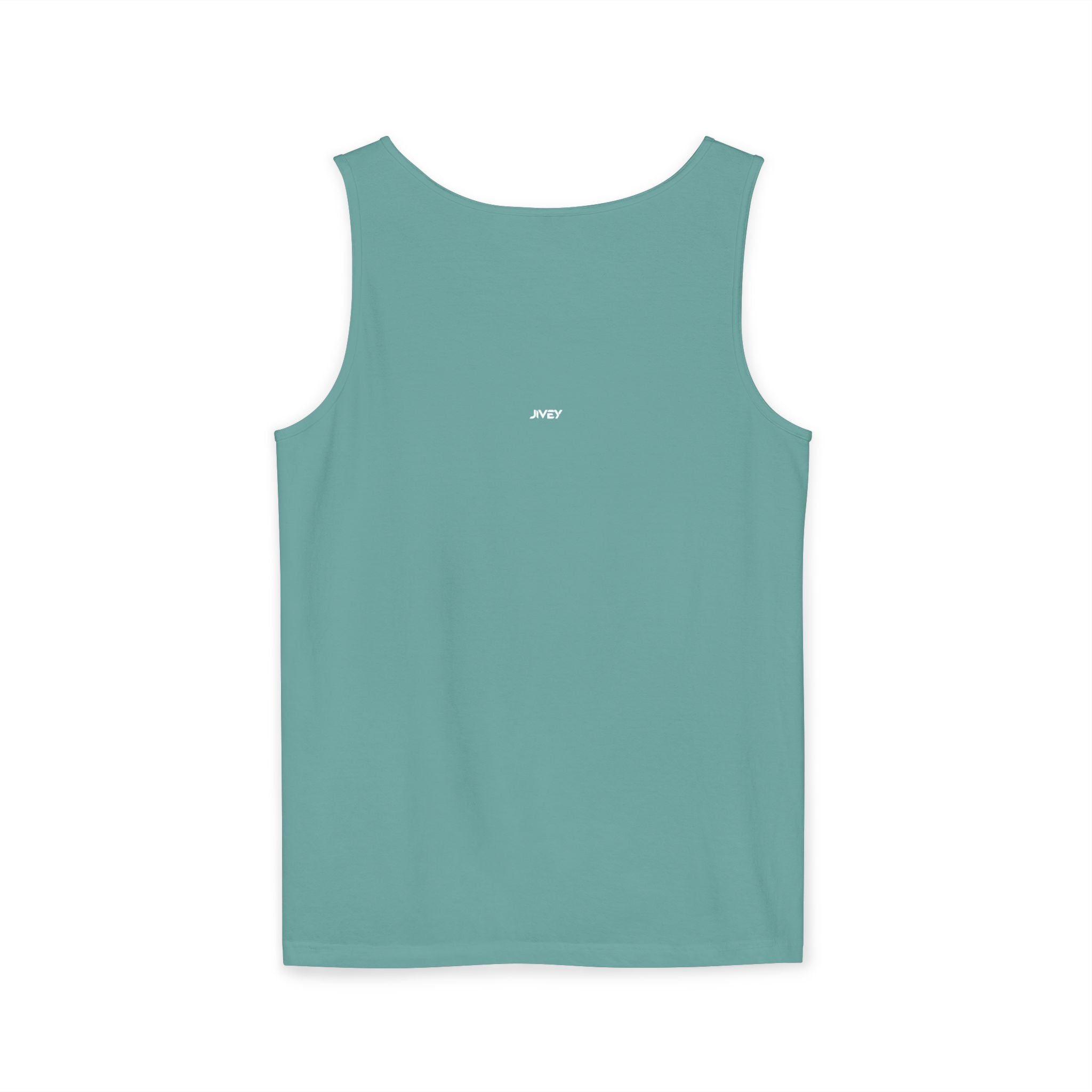 JIVEY Essentials Unisex Relaxed-fit Dark Garment-Dyed Tank Top
