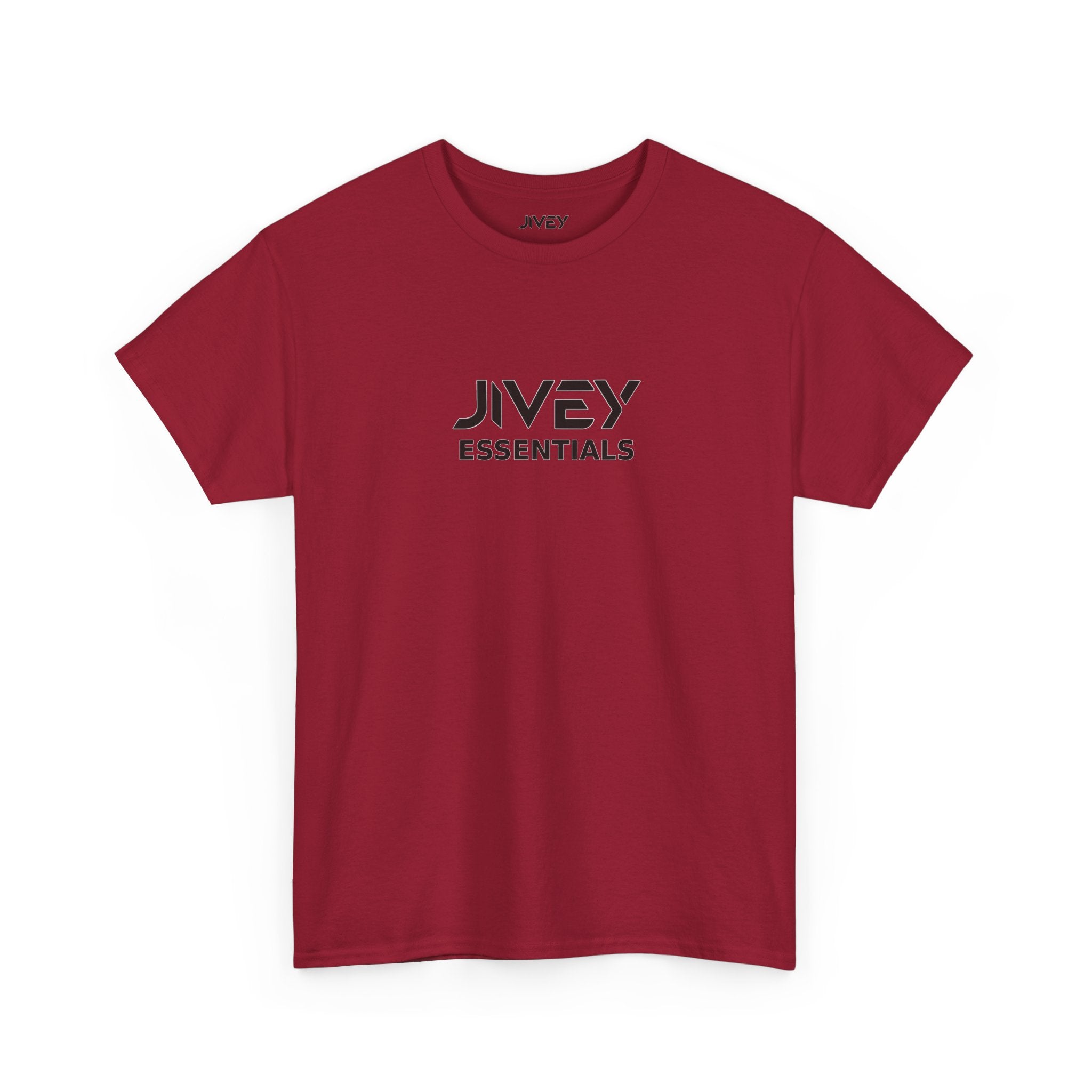 JIVEY Essentials Unisex Heavy Cotton Durable Washable Tee