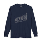 Milwaukee basketball Action dark long Sleeves