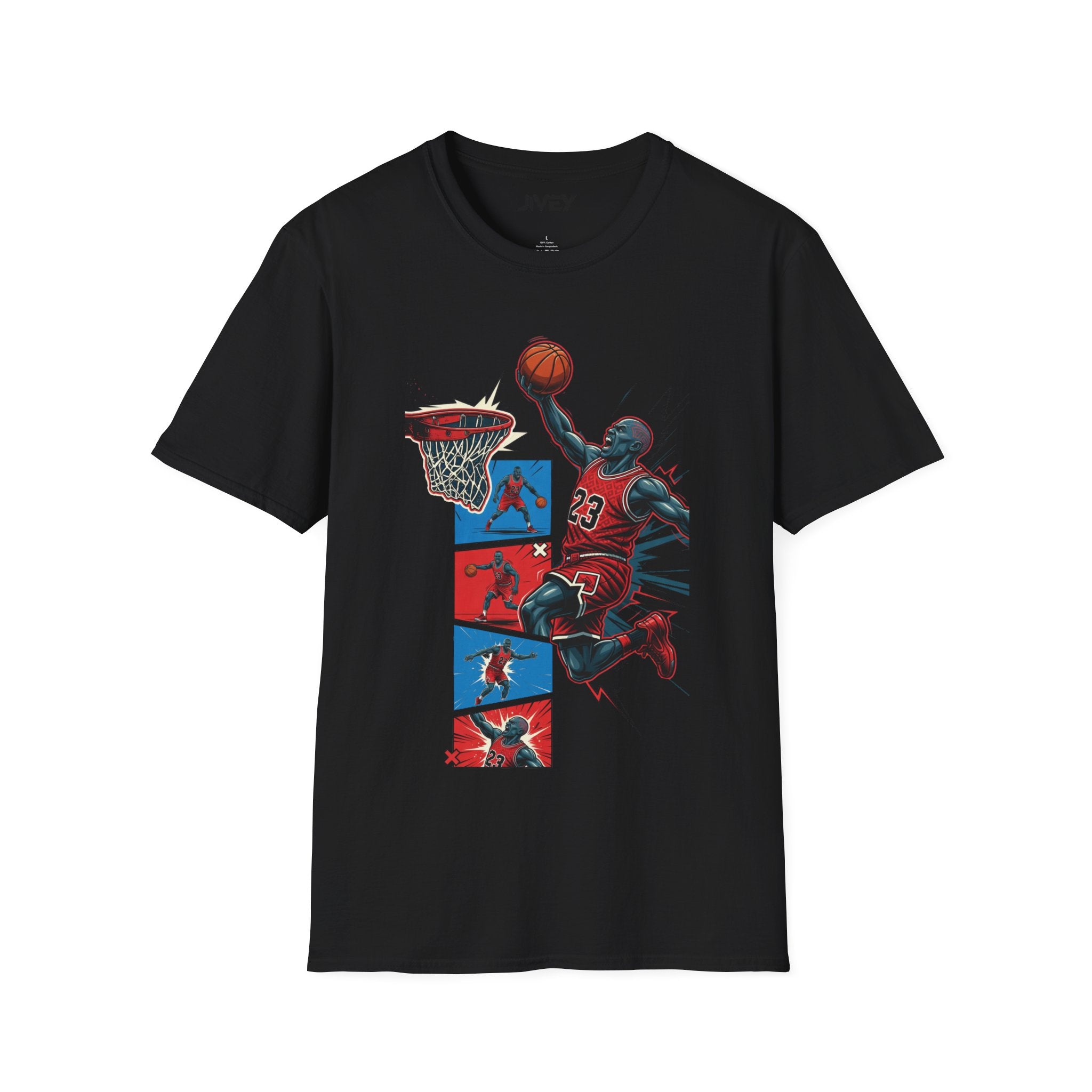 BASKETBALL ACTION TEE