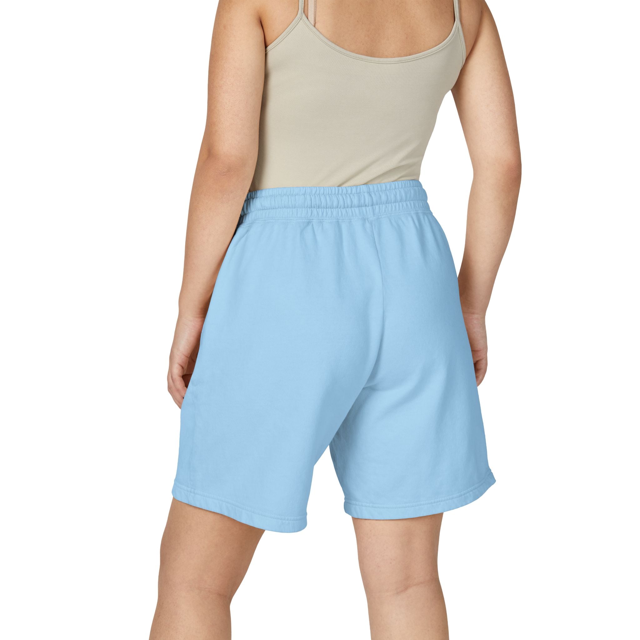 JIVEY Essentials Unisex Garment-Dyed Lightweight Fleece Sweatshort