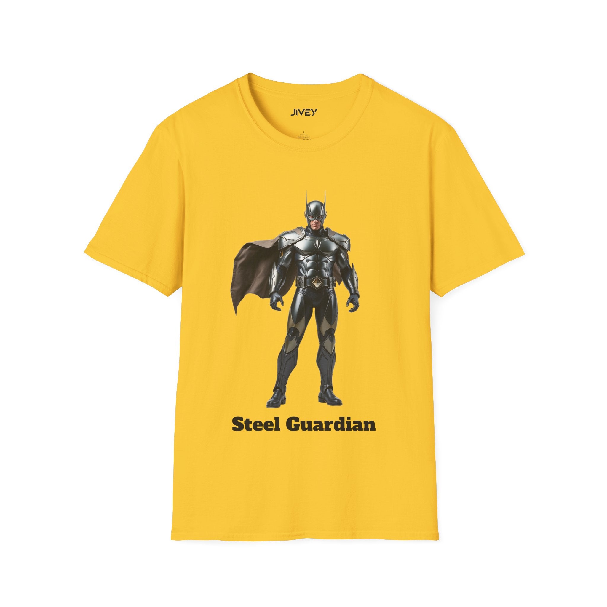 Steel Guardian Superhero Softstyle Tee