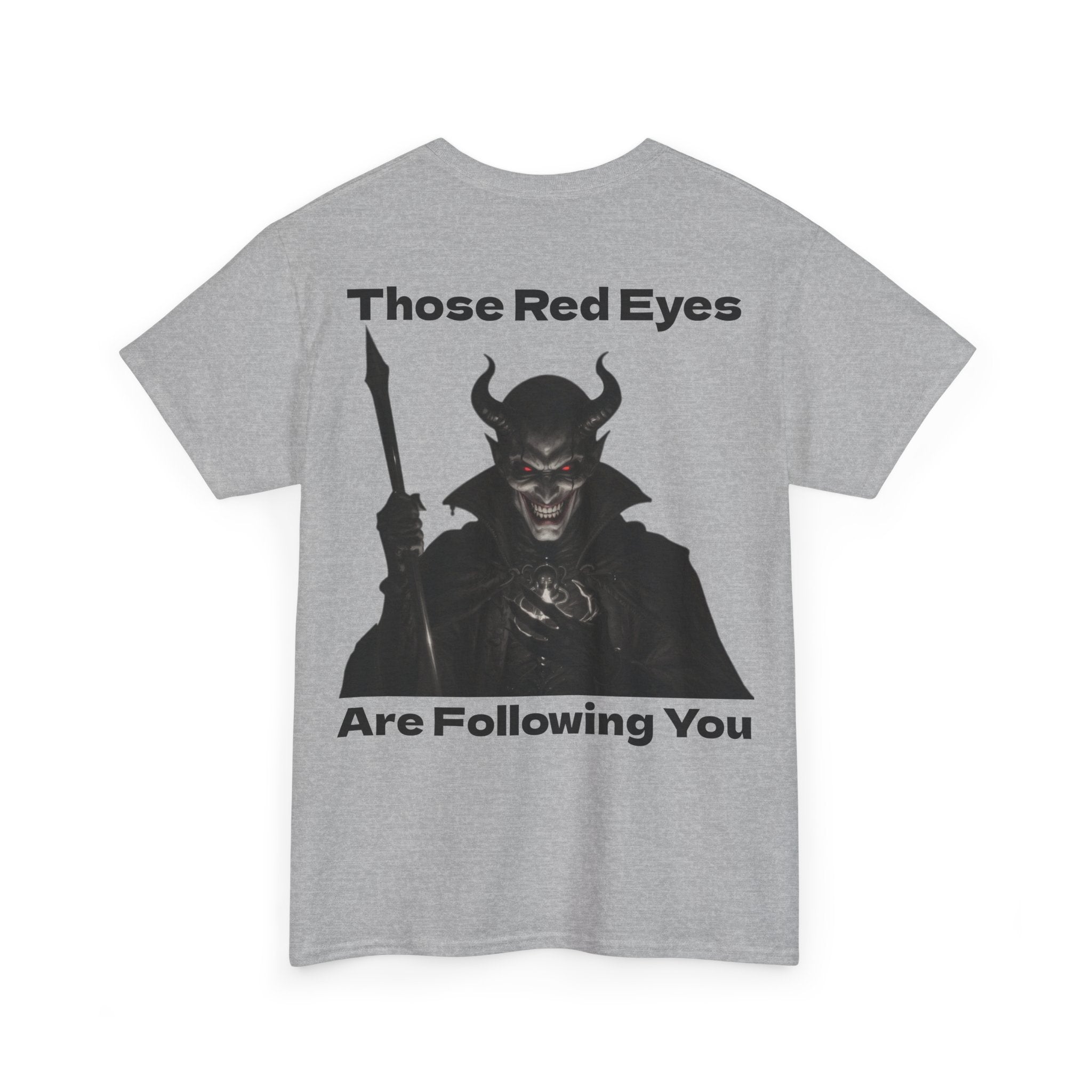 Devil in the Shadow Heavy Cotton Full Back Print Tee