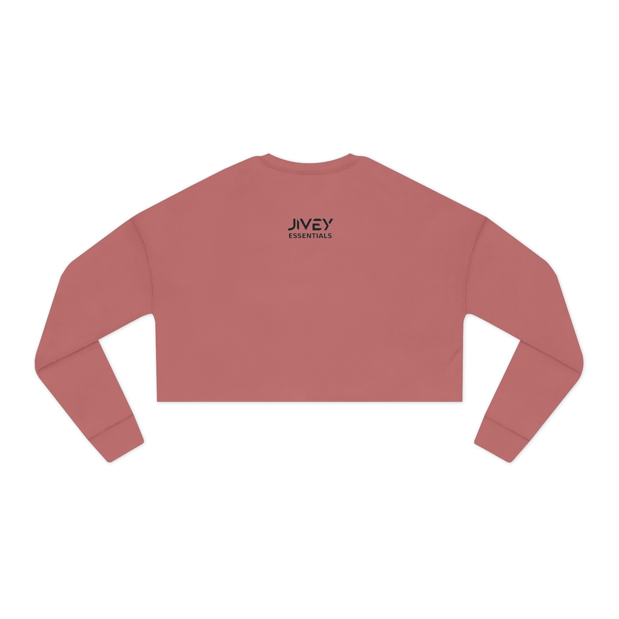 JIVEY Essentials Women's Cropped Breathable Relaxed Fit Sweatshirt
