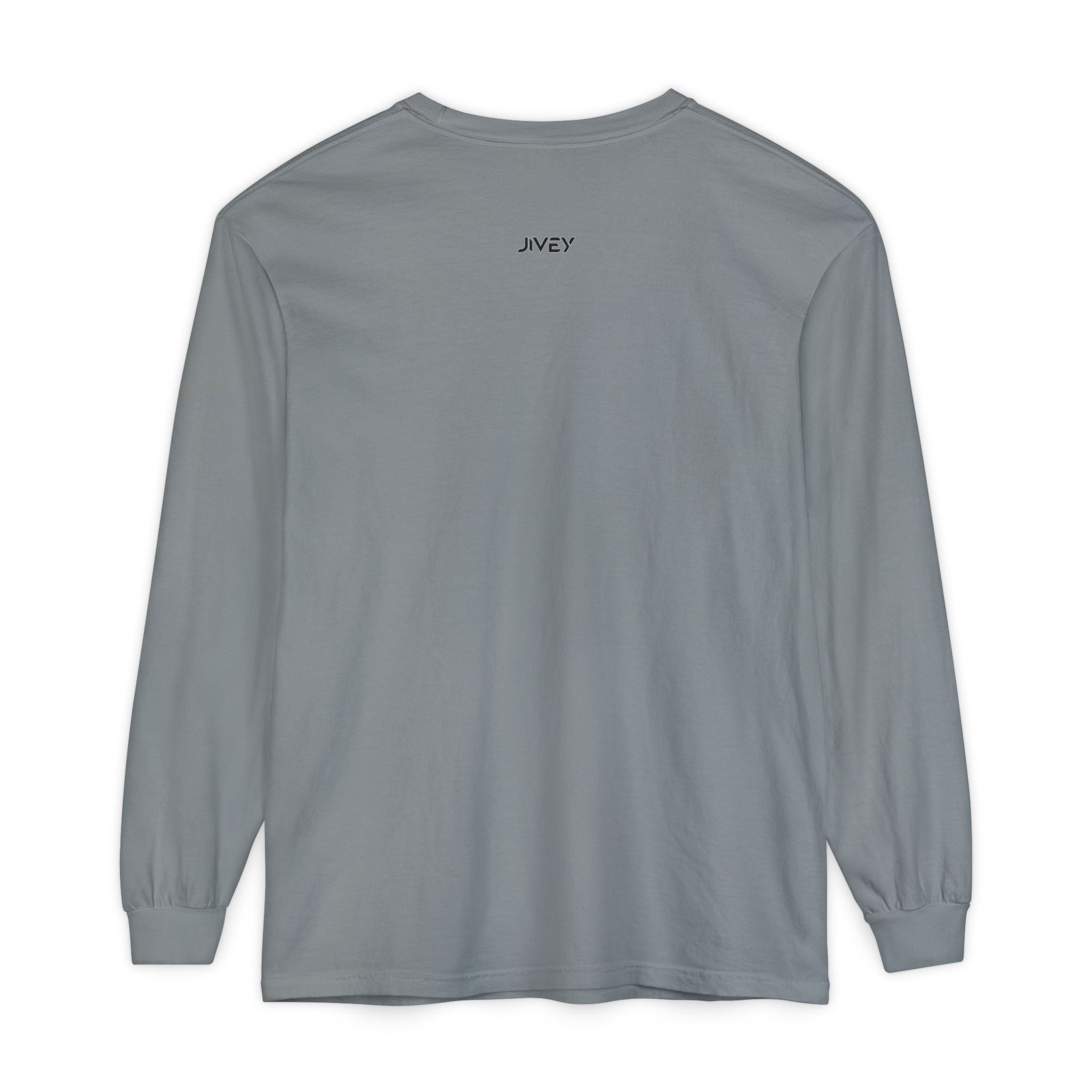 JIVEY Eminent Unisex Garment-dyed Long Sleeve Shirt