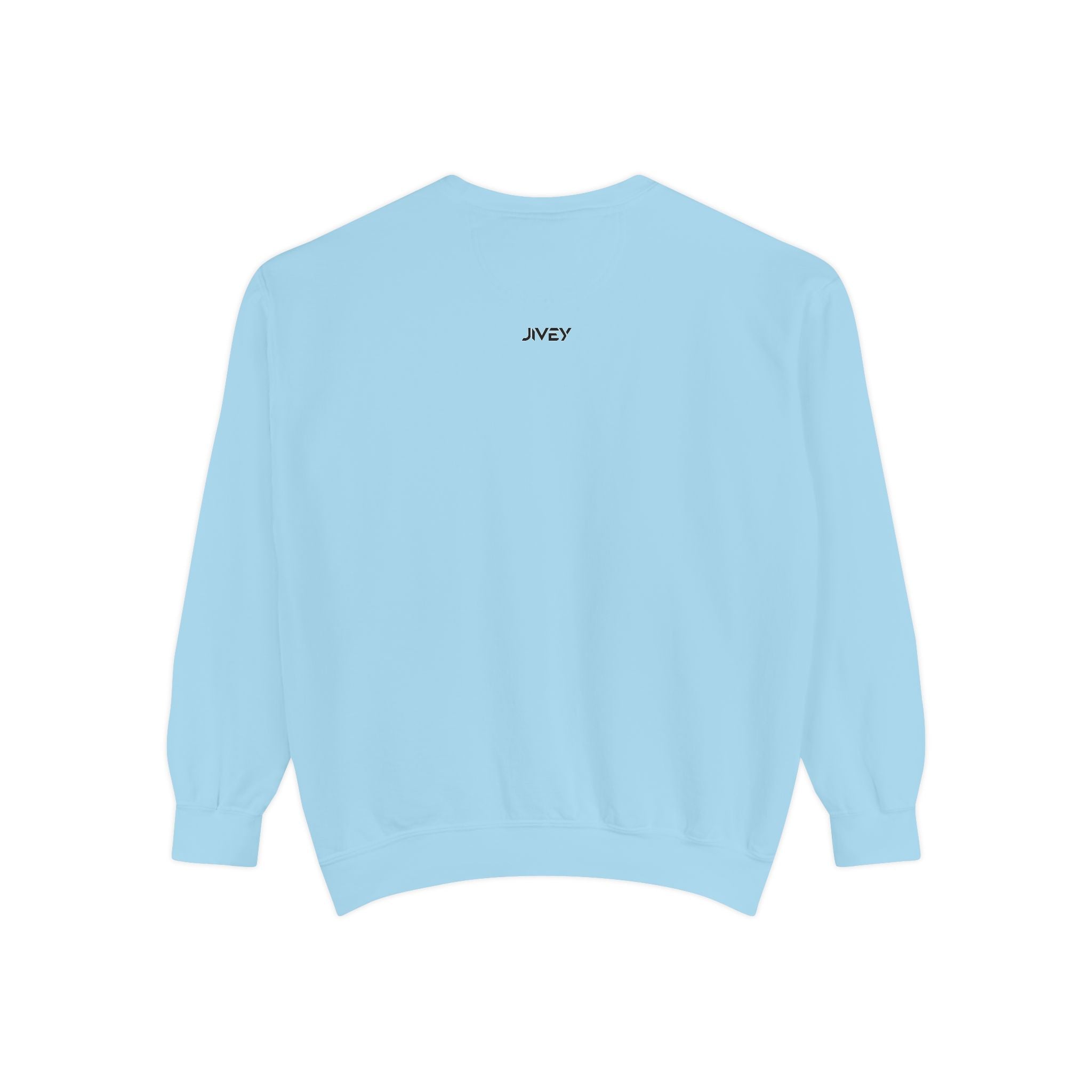 JIVEY Essentials Unisex Garment-Dyed Soft Cotton Sweatshirt