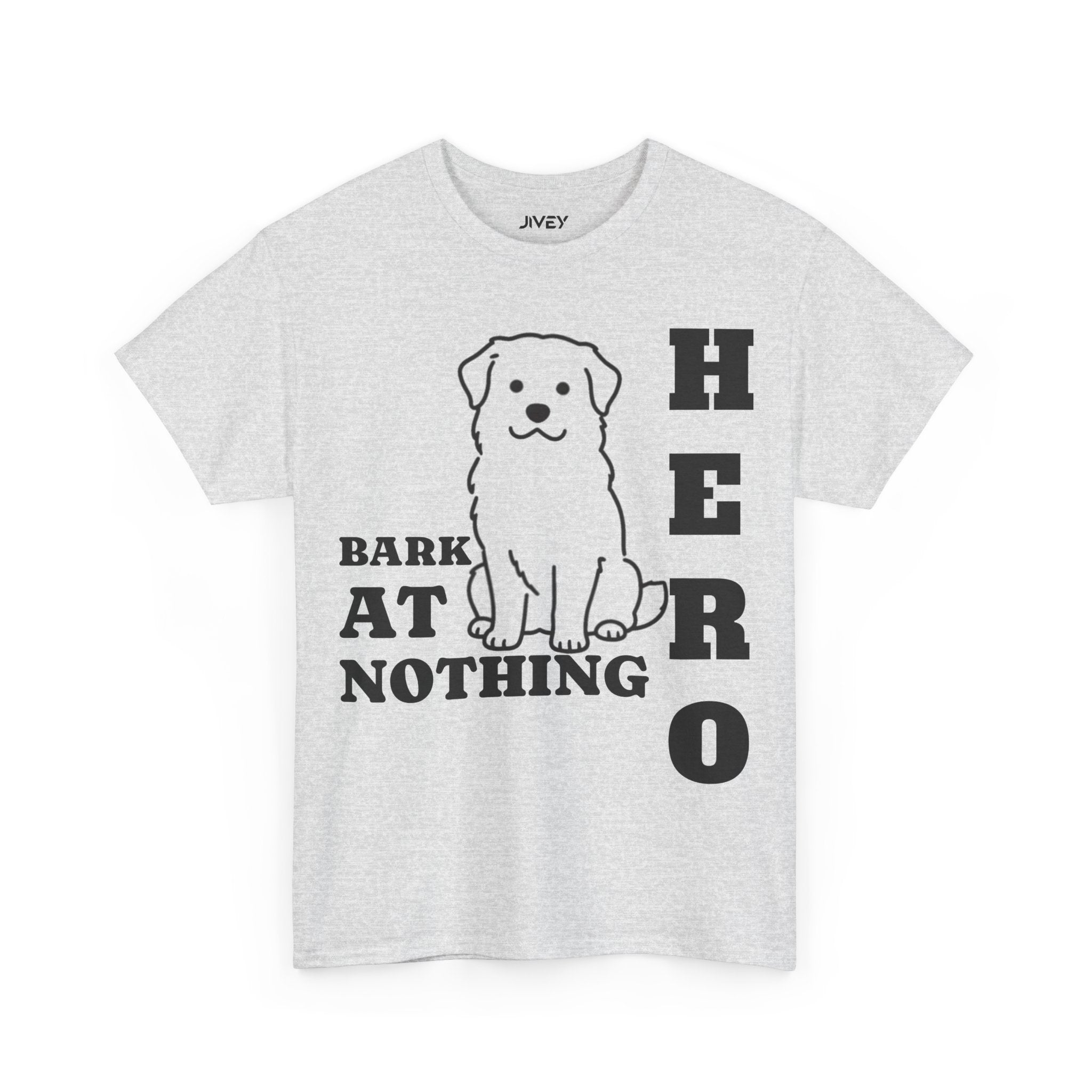 Single Line Pet Art Style Heavy Cotton Tee