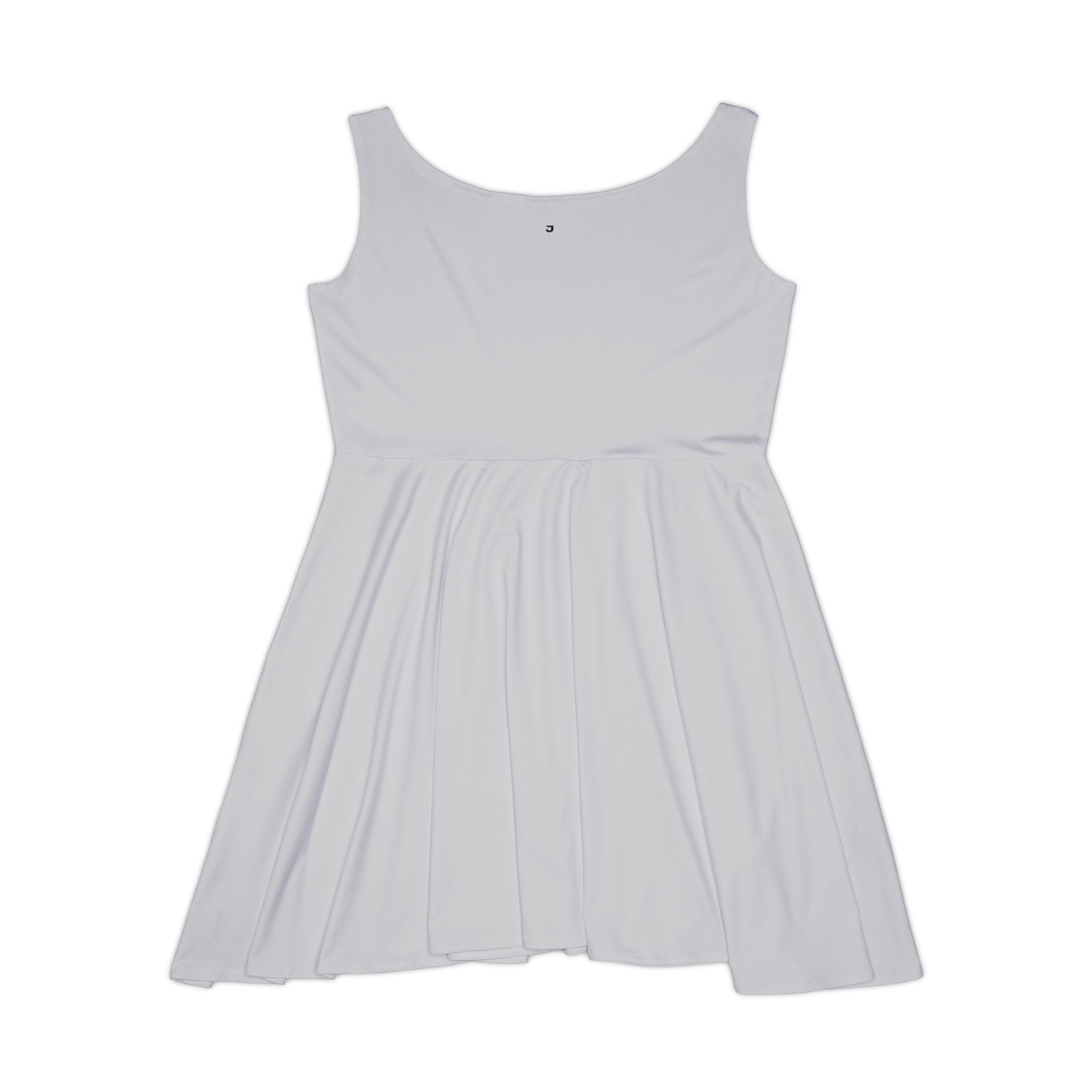 JIVEY Eminent Mid-length Comfy Grey Skater Dress