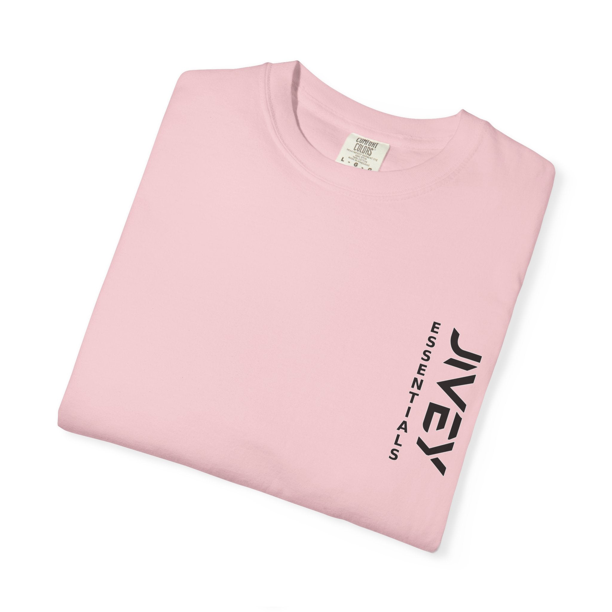 JIVEY Essentials Unisex Garment-Dyed Durable Ring-spun Cotton T-shirt