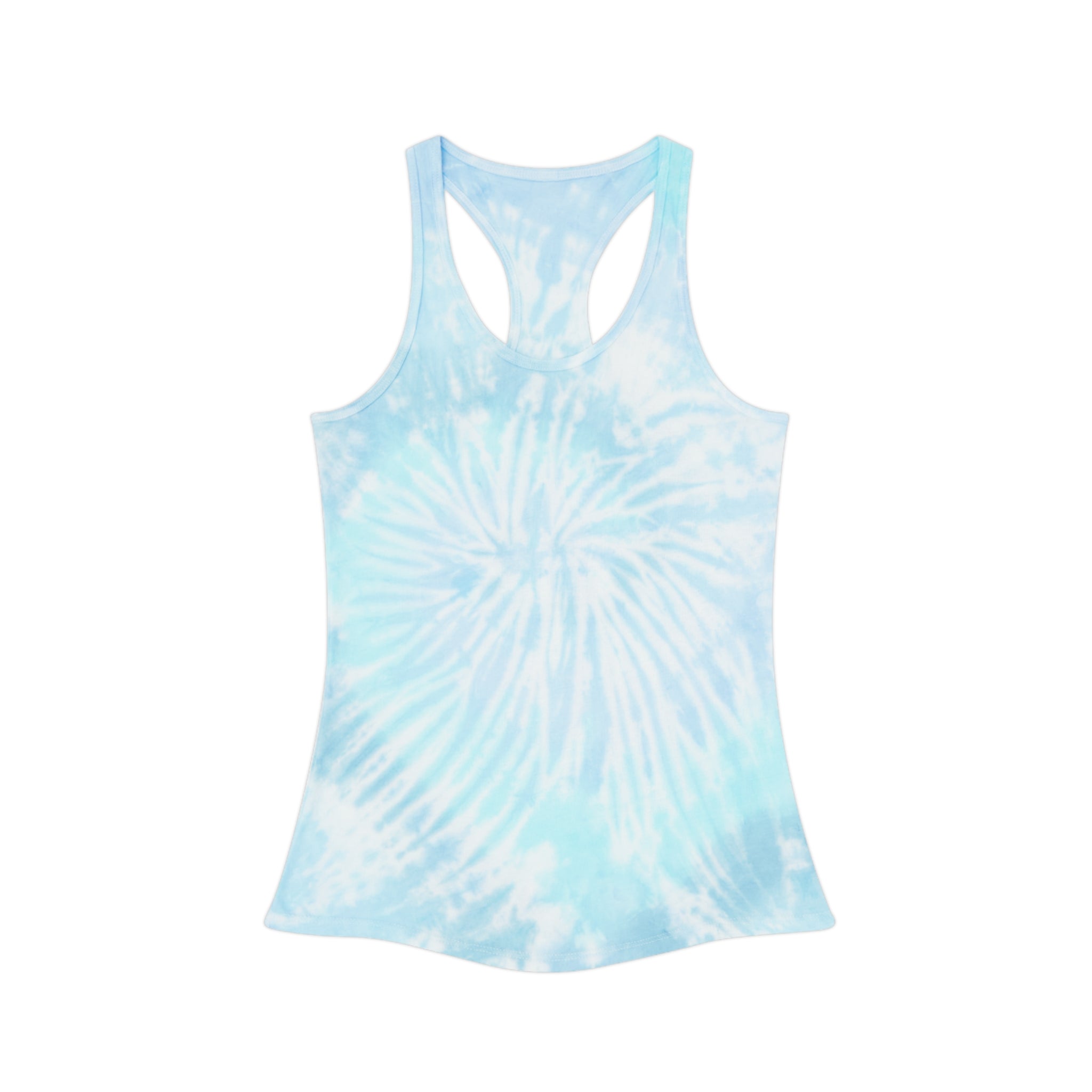 JIVEY Eminent Women's Light-fabric Slim-fit Tie Dye Racerback Tank Top