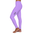 JIVEY Essentials Women's Casual Spandex Skinny-fit Light Violet Leggings