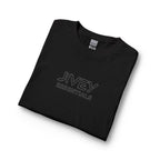 JIVEY Essentials Unisex Long Sleeve Cotton Rib Cuffs T-Shirt