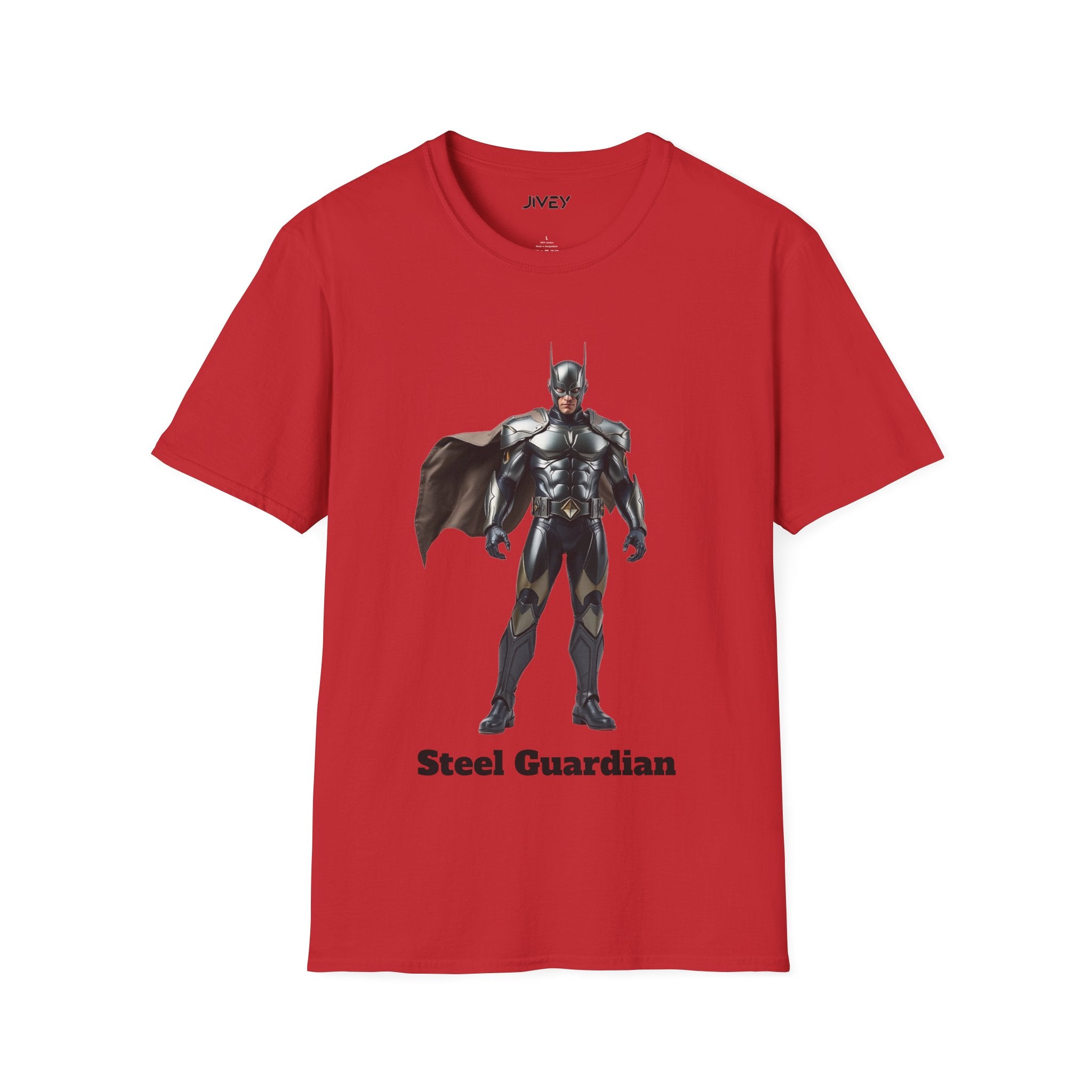 Steel Guardian Superhero Softstyle Tee